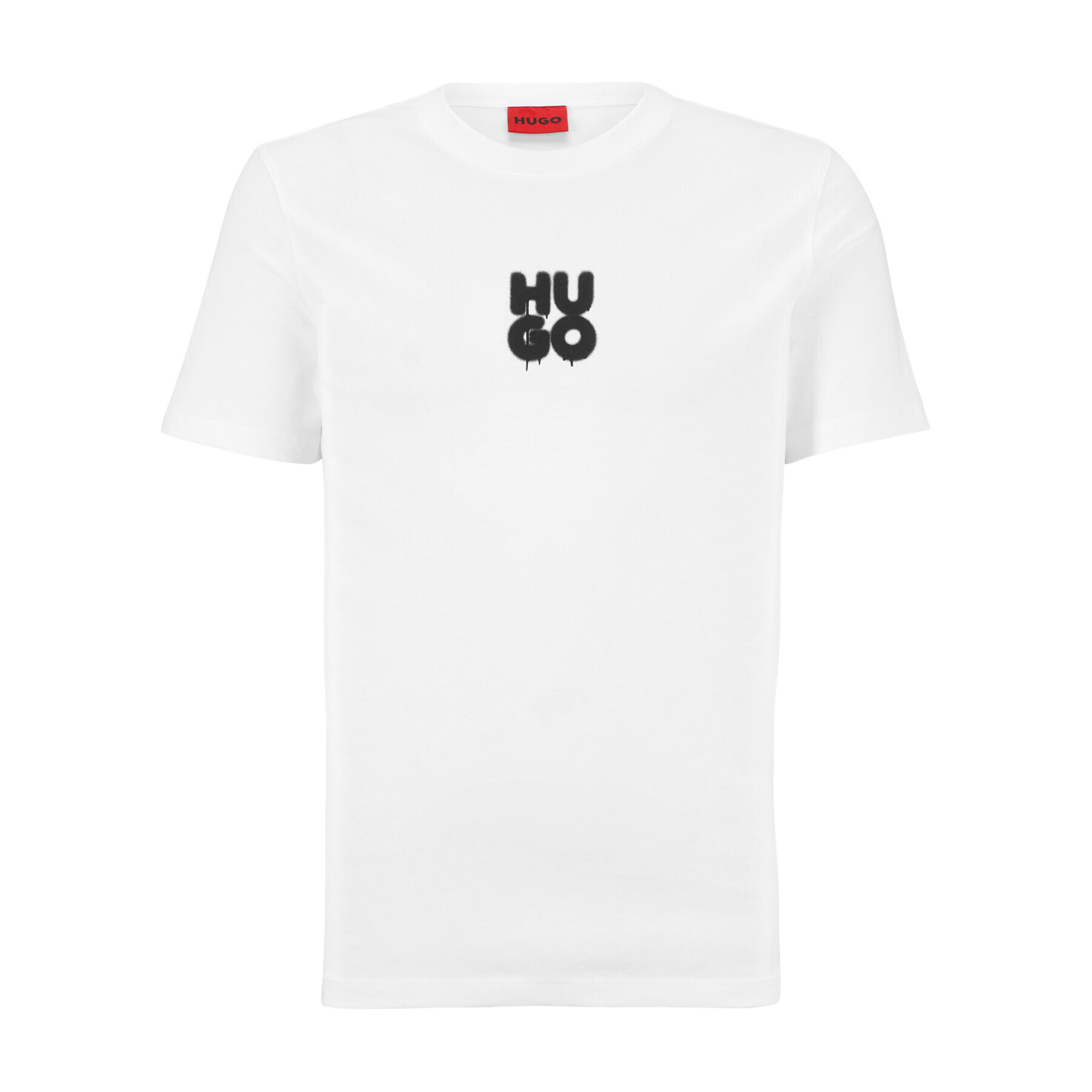 Hugo T-Shirt 50488904 Bílá Regular Fit - Pepit.cz