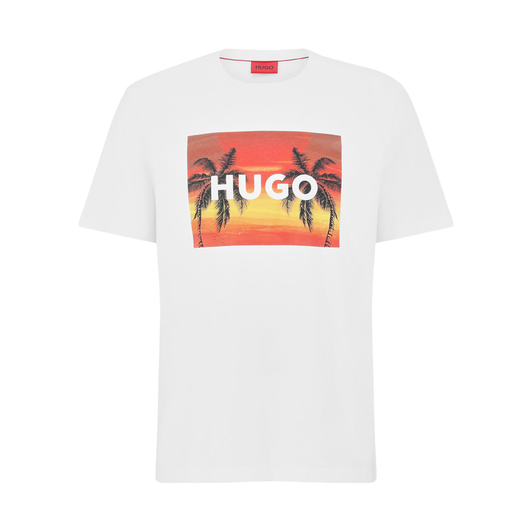 Hugo T-Shirt 50488952 Bílá - Pepit.cz