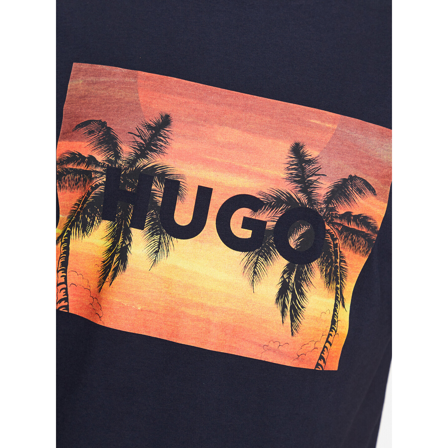 Hugo T-Shirt 50488952 Tmavomodrá - Pepit.cz