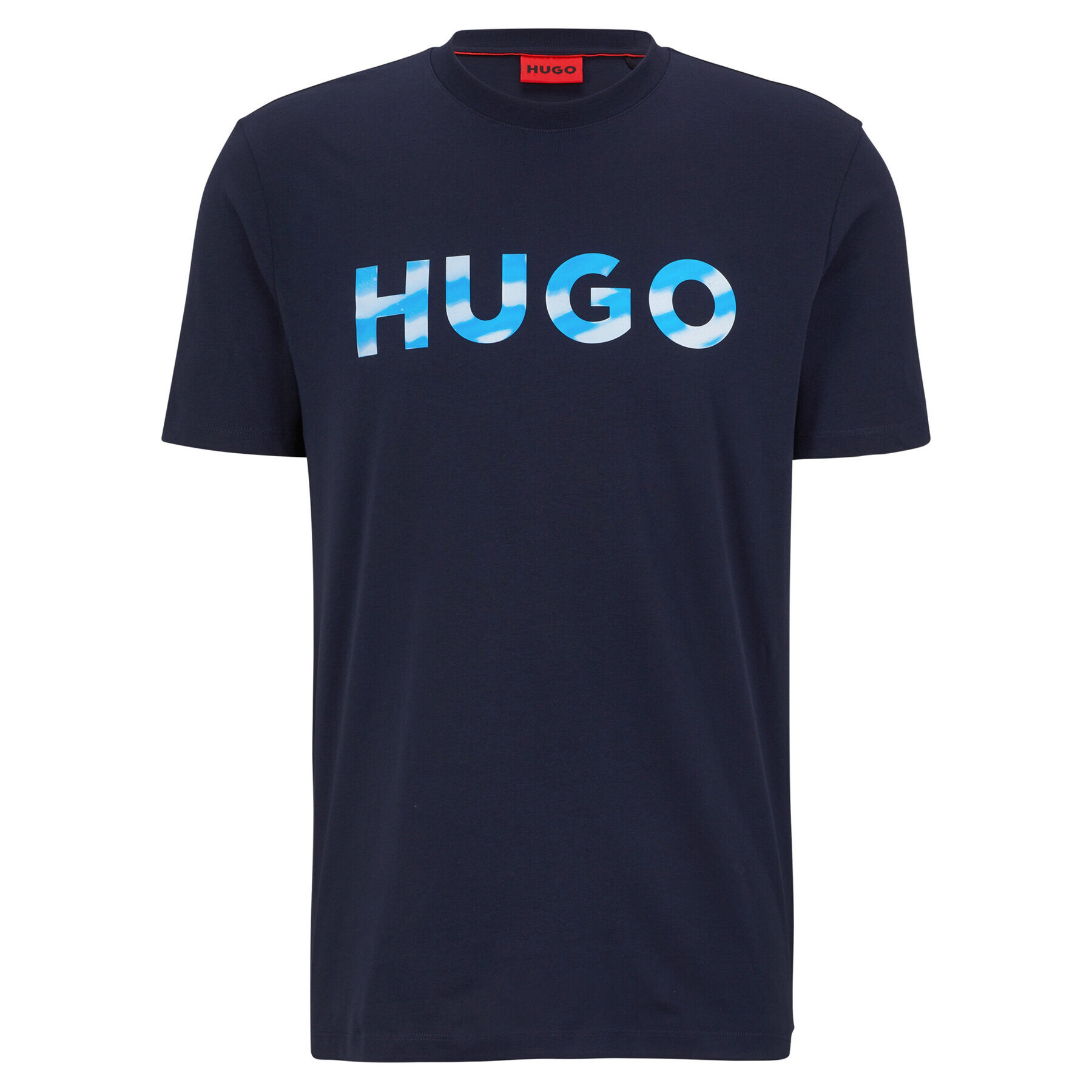 Hugo T-Shirt 50489662 Tmavomodrá Regular Fit - Pepit.cz