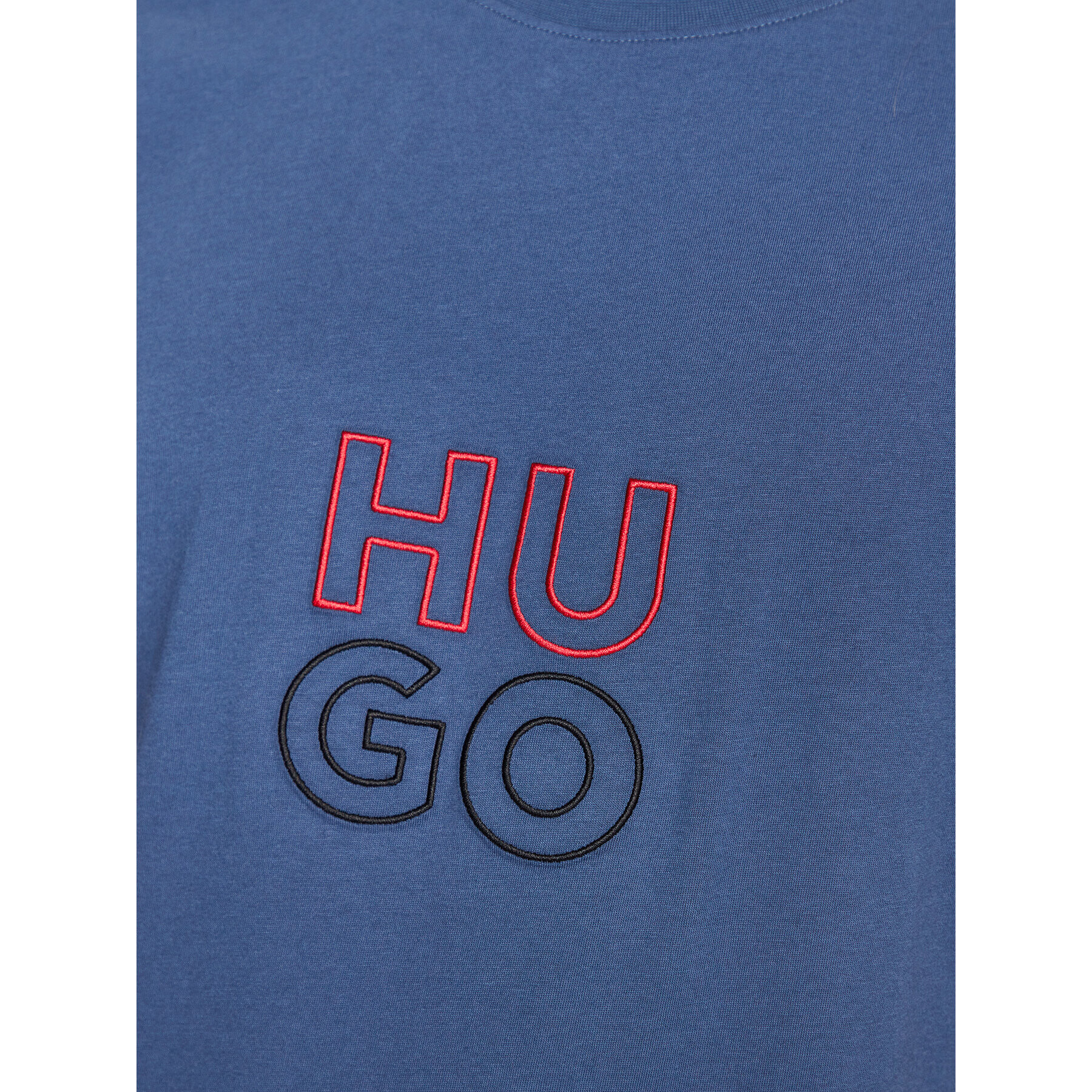 Hugo T-Shirt 50490418 Tmavomodrá Relaxed Fit - Pepit.cz