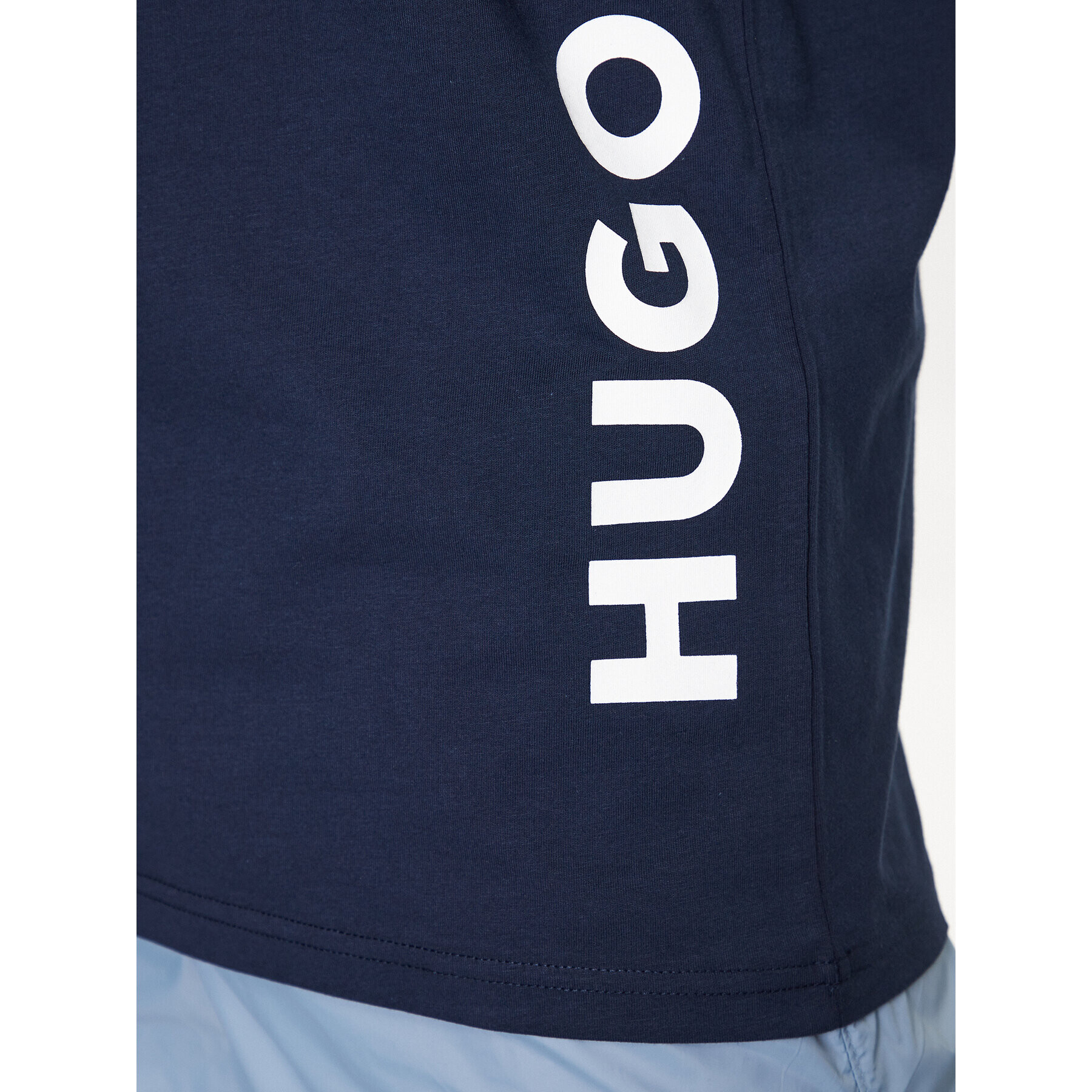 Hugo T-Shirt 50493727 Tmavomodrá Relaxed Fit - Pepit.cz