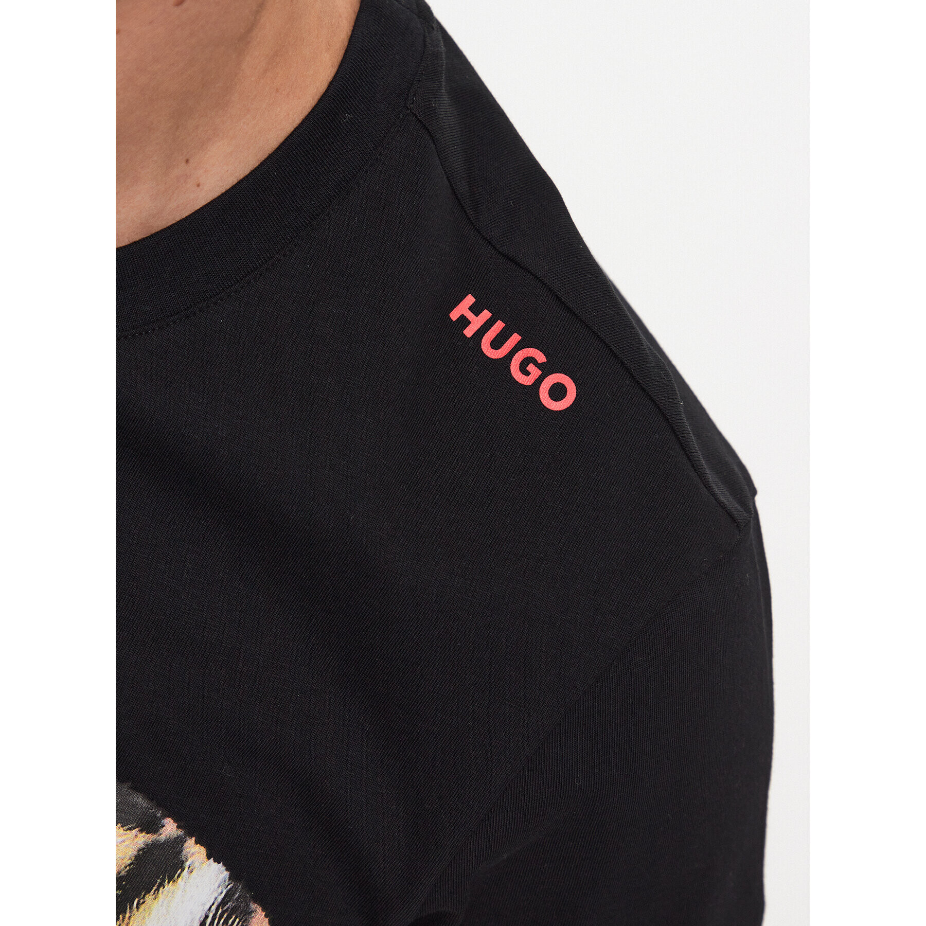 Hugo T-Shirt 50494577 Černá Regular Fit - Pepit.cz