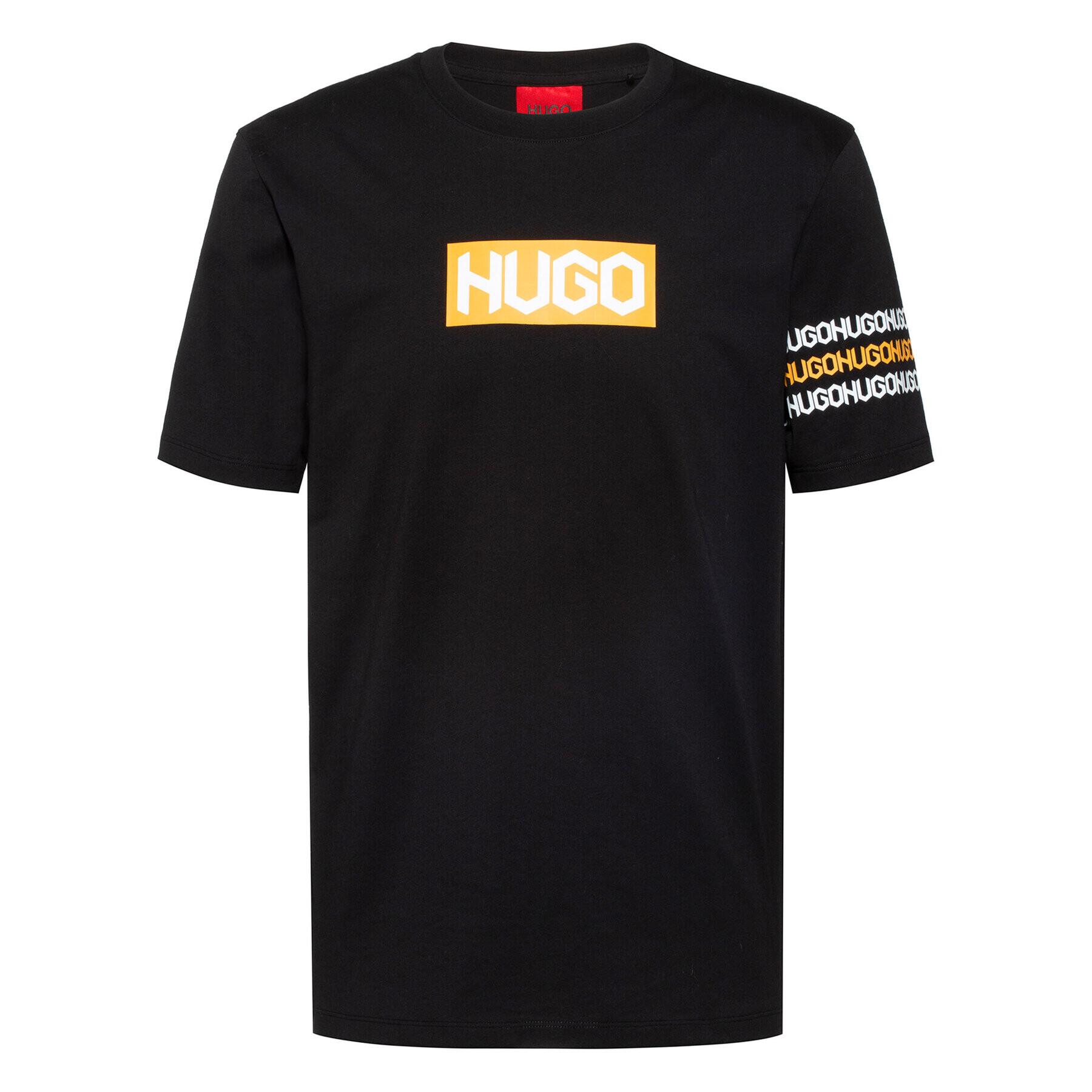 Hugo T-Shirt Dake 50448862 Černá Regular Fit - Pepit.cz