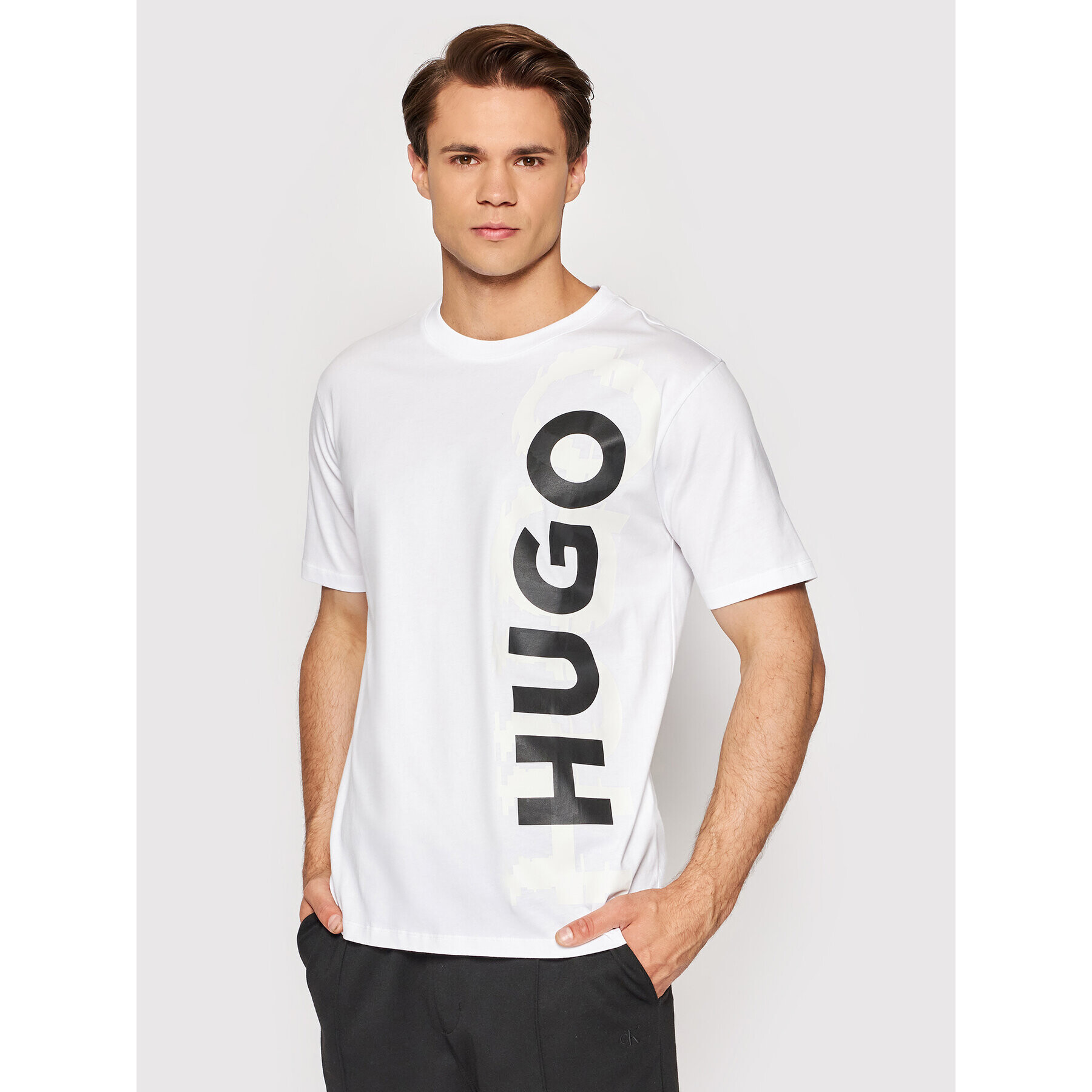 Hugo T-Shirt Dansovino 50468247 Bílá Regular Fit - Pepit.cz