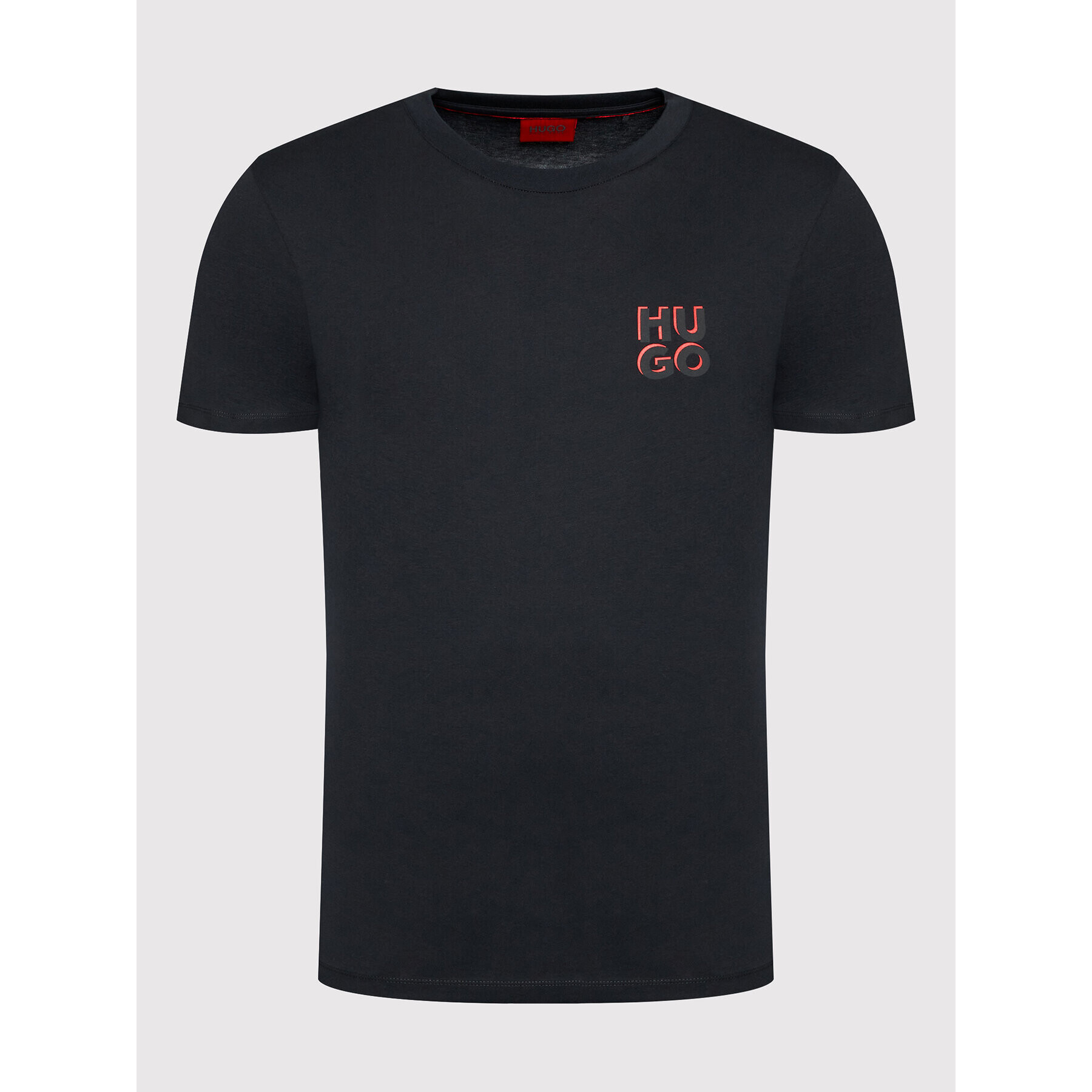 Hugo T-Shirt Dimento 50477006 Černá Regular Fit - Pepit.cz