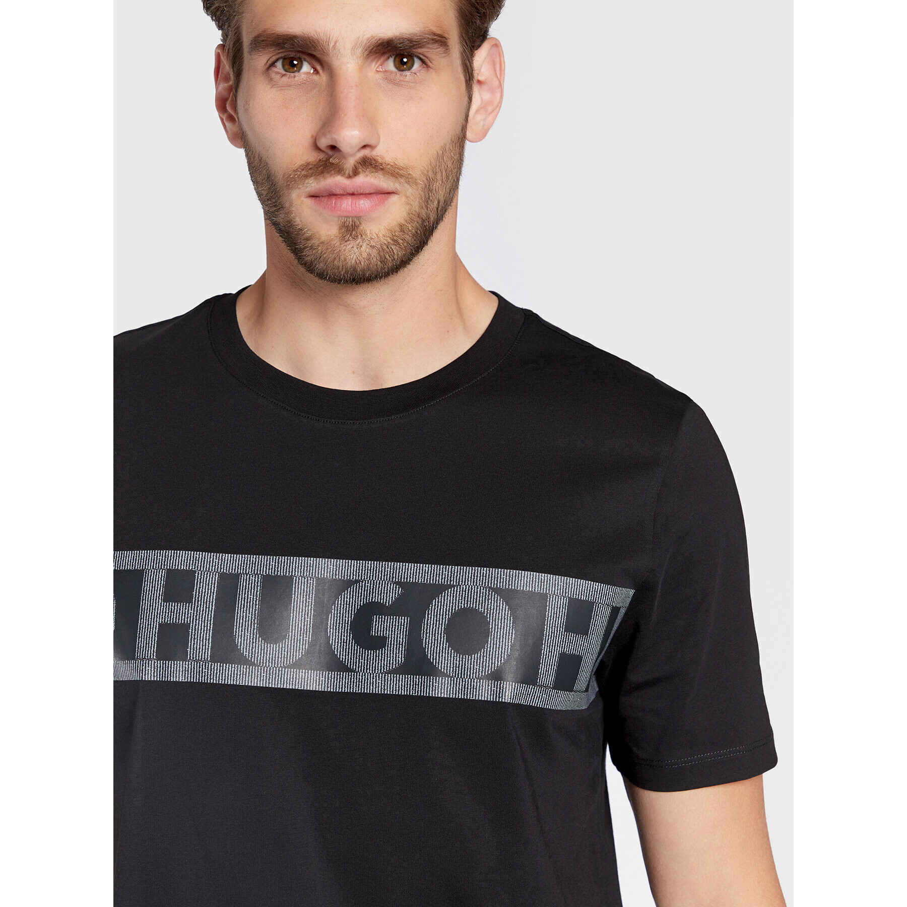 Hugo T-Shirt Dinotto 50475339 Černá Regular Fit - Pepit.cz