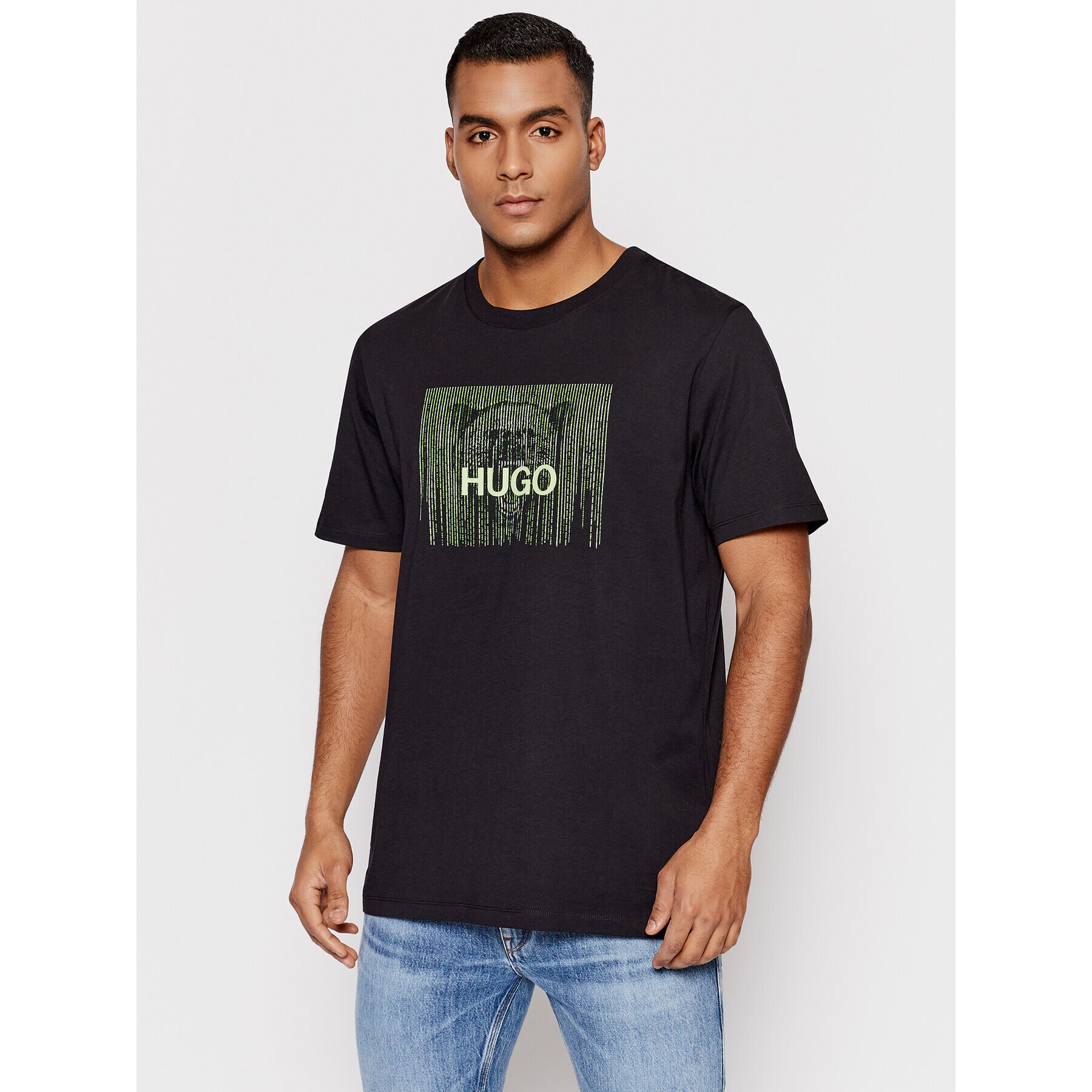 Hugo T-Shirt Dintage 50463214 Černá Regular Fit - Pepit.cz