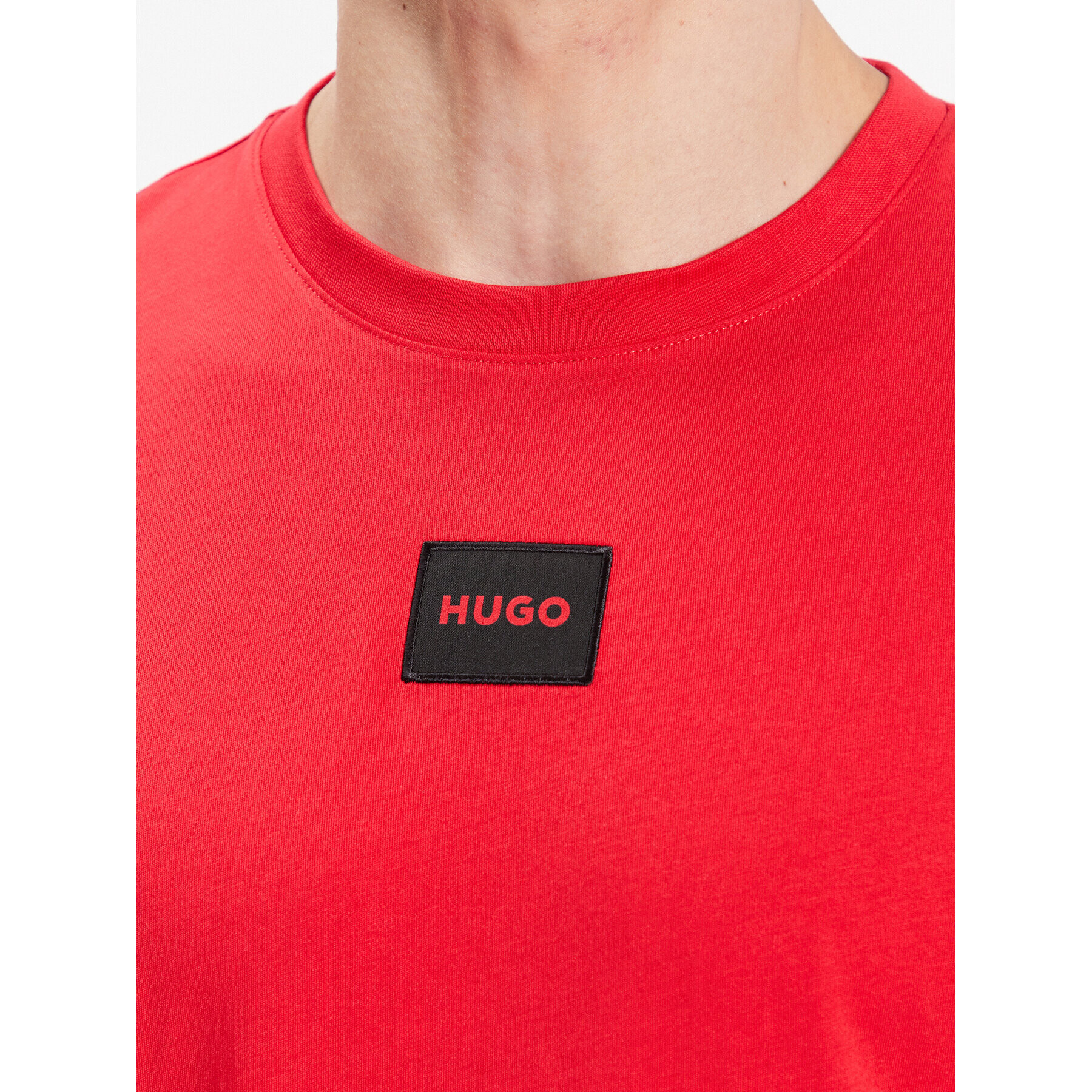 Hugo T-Shirt Diragolino212 50447978 Červená Regular Fit - Pepit.cz