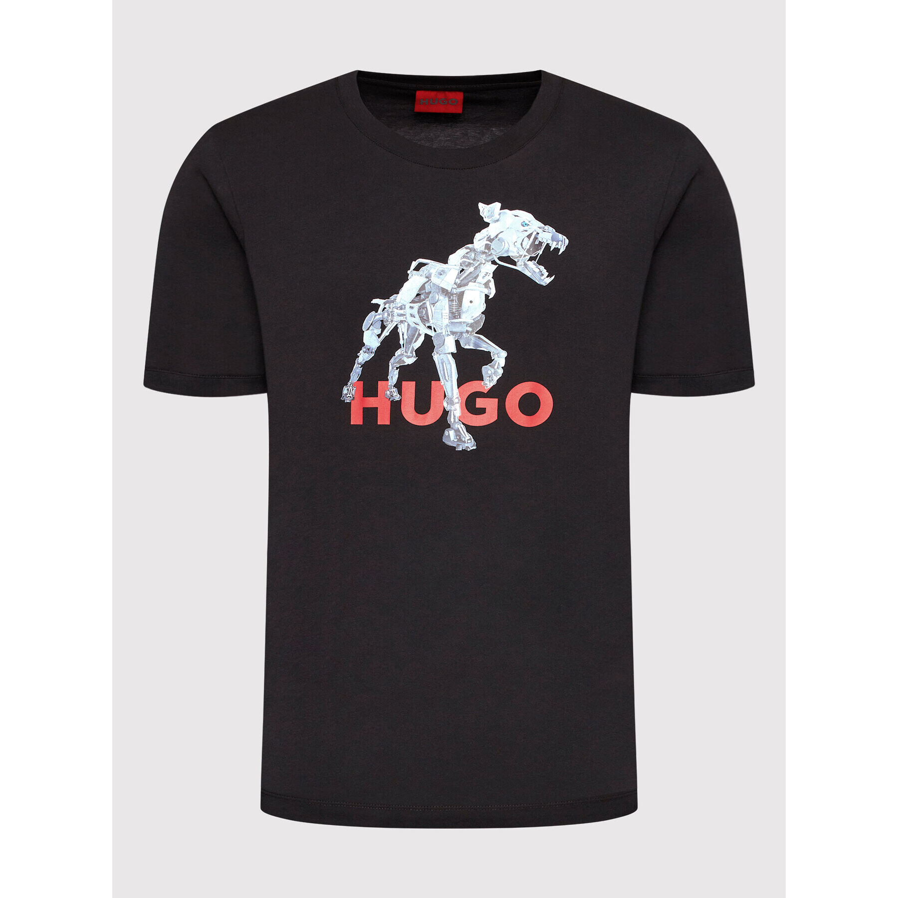 Hugo T-Shirt Dobotic 50475590 Černá Relaxed Fit - Pepit.cz