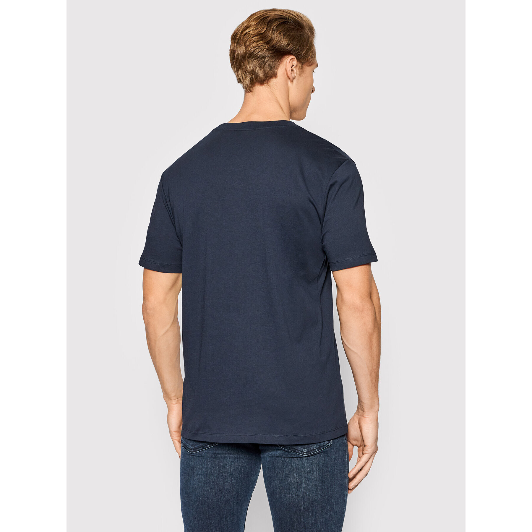 Hugo T-Shirt Dolive_M 50463233 Tmavomodrá Regular Fit - Pepit.cz