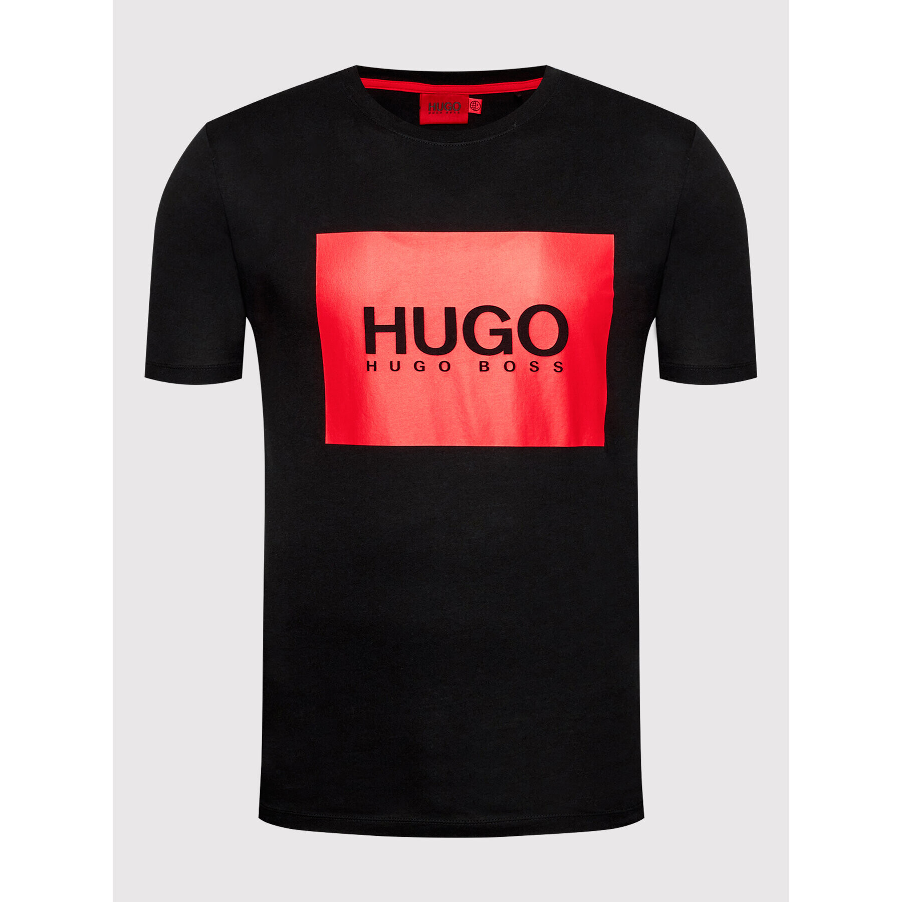 Hugo T-Shirt Dolive214 50456378 Černá Regular Fit - Pepit.cz