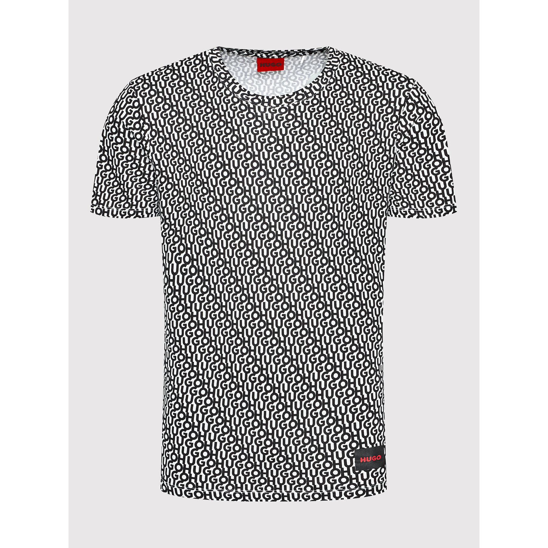 Hugo T-Shirt Dorton 50471639 Černá Relaxed Fit - Pepit.cz