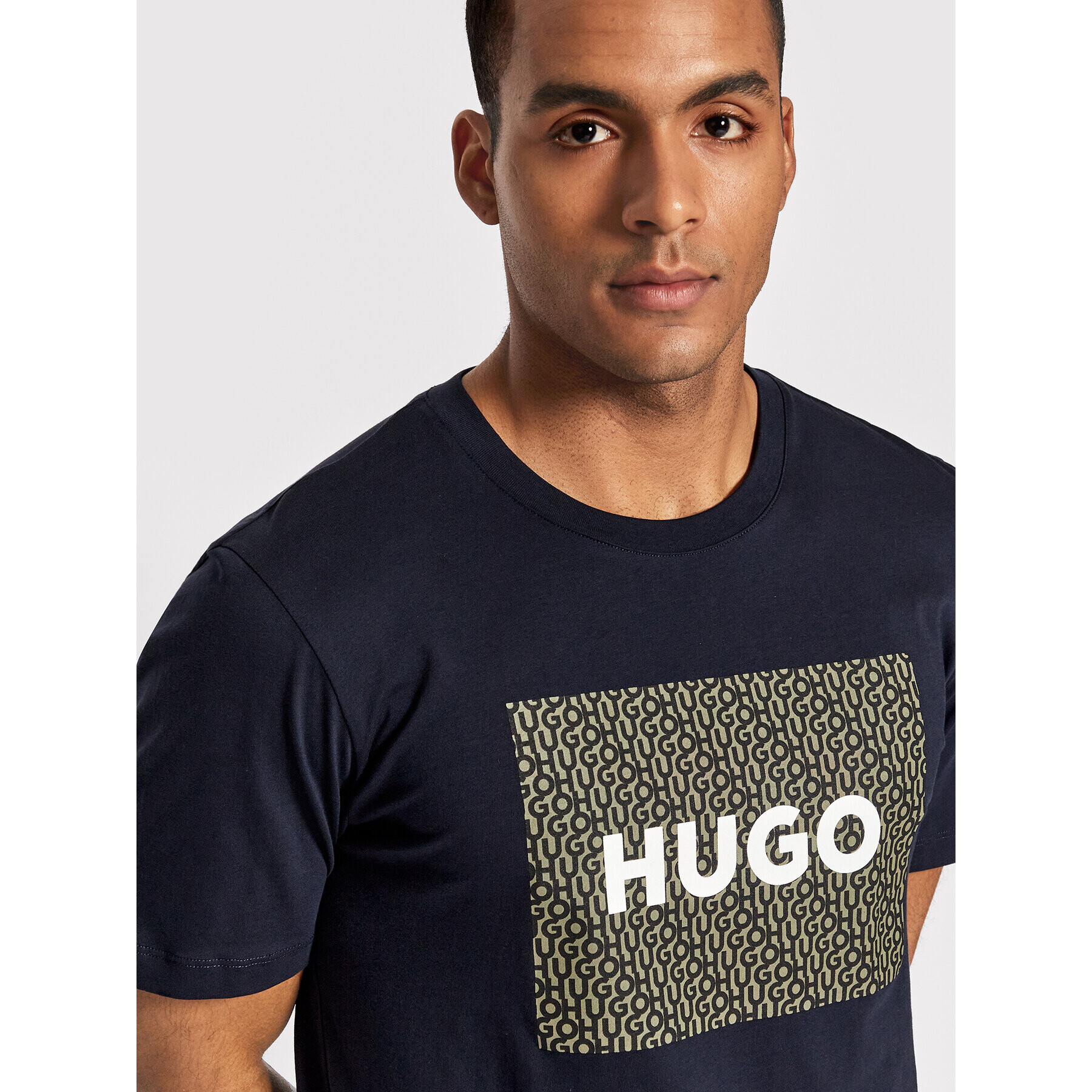 Hugo T-Shirt Dulive_U223 50471672 Tmavomodrá Regular Fit - Pepit.cz