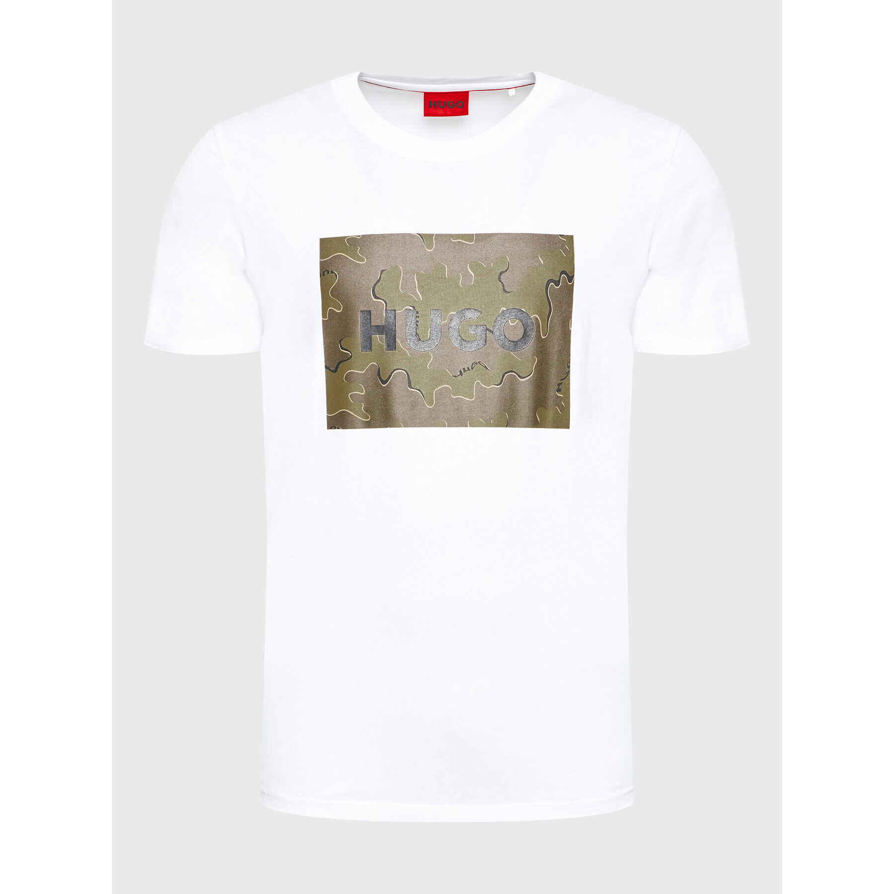 Hugo T-Shirt Dulive_U224 50477005 Bílá Regular Fit - Pepit.cz