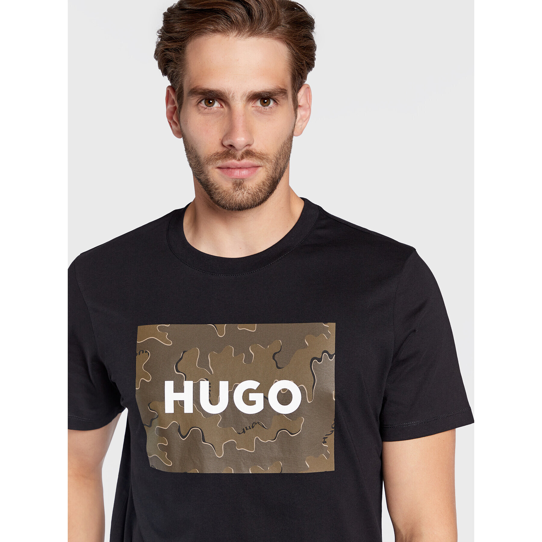 Hugo T-Shirt Dulive-U224 50477005 Černá Regular Fit - Pepit.cz