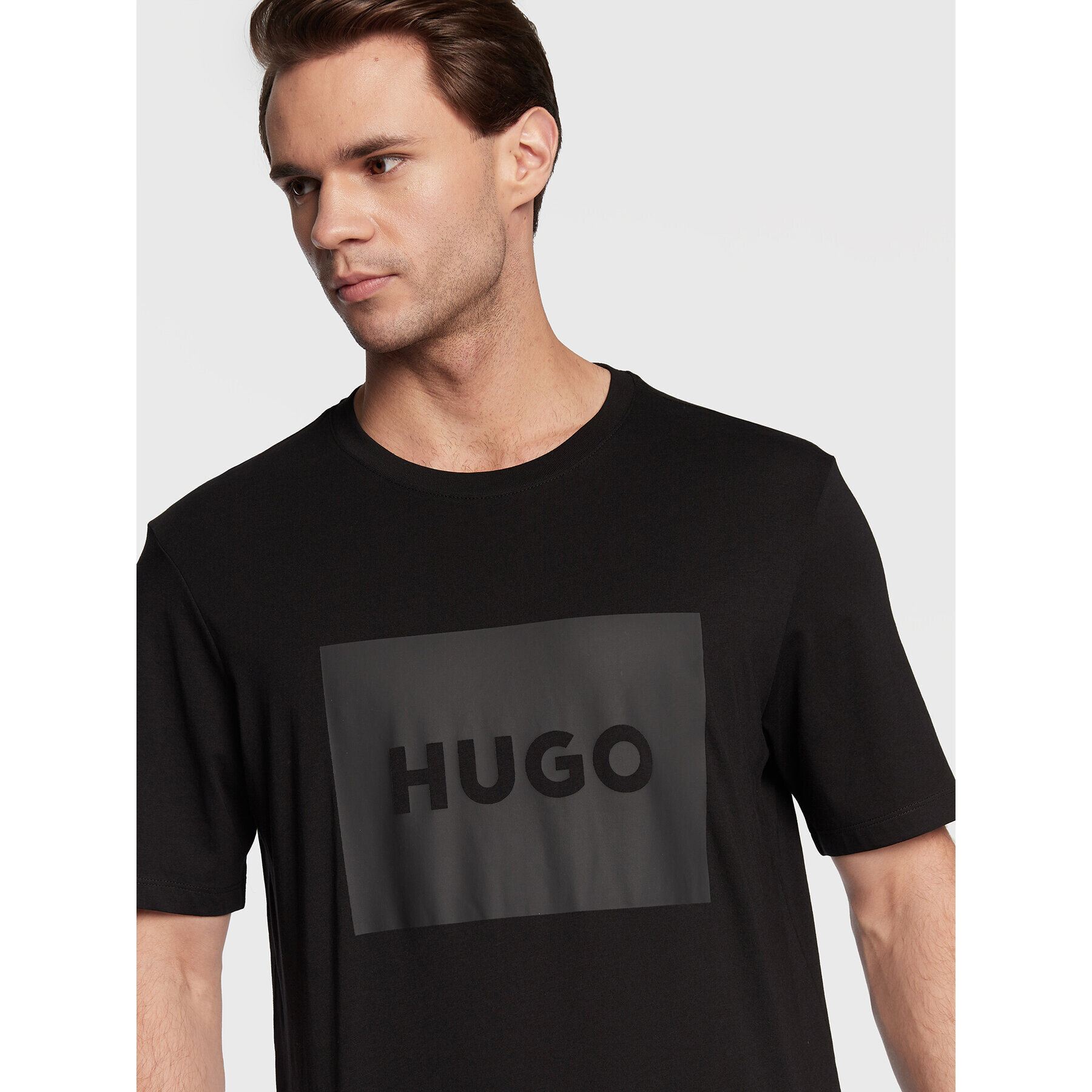 Hugo T-Shirt Dulive222 50467952 Černá Regular Fit - Pepit.cz