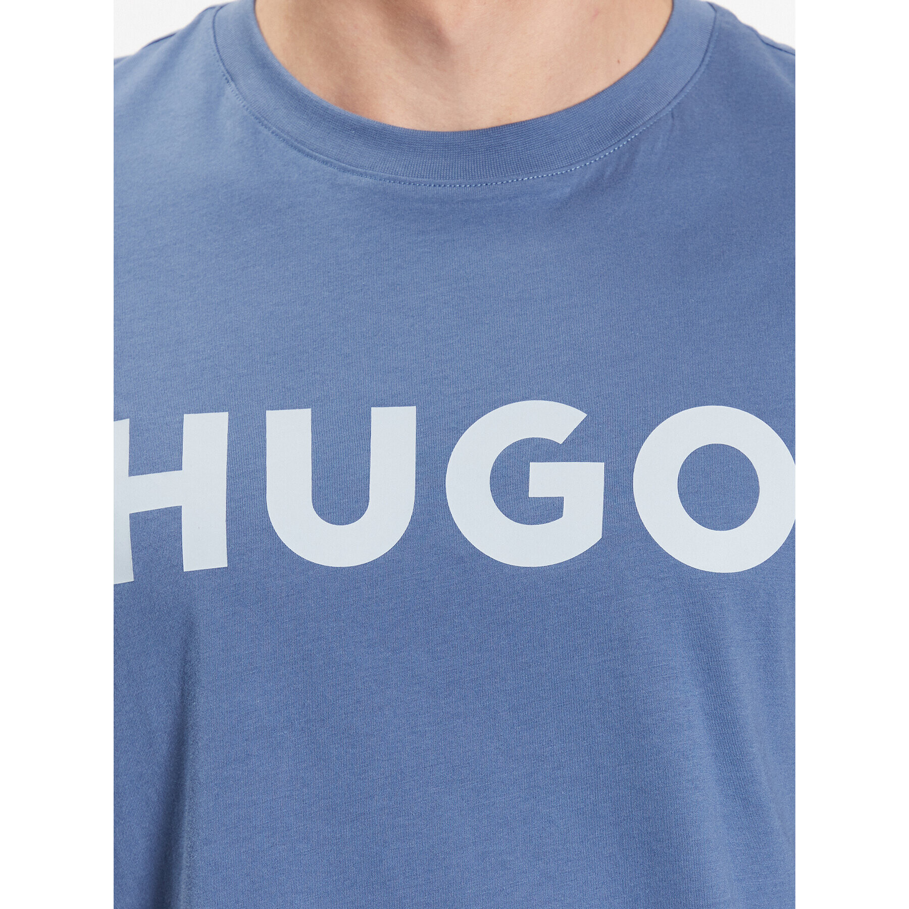 Hugo T-Shirt Dulivio 50467556 Modrá Regular Fit - Pepit.cz