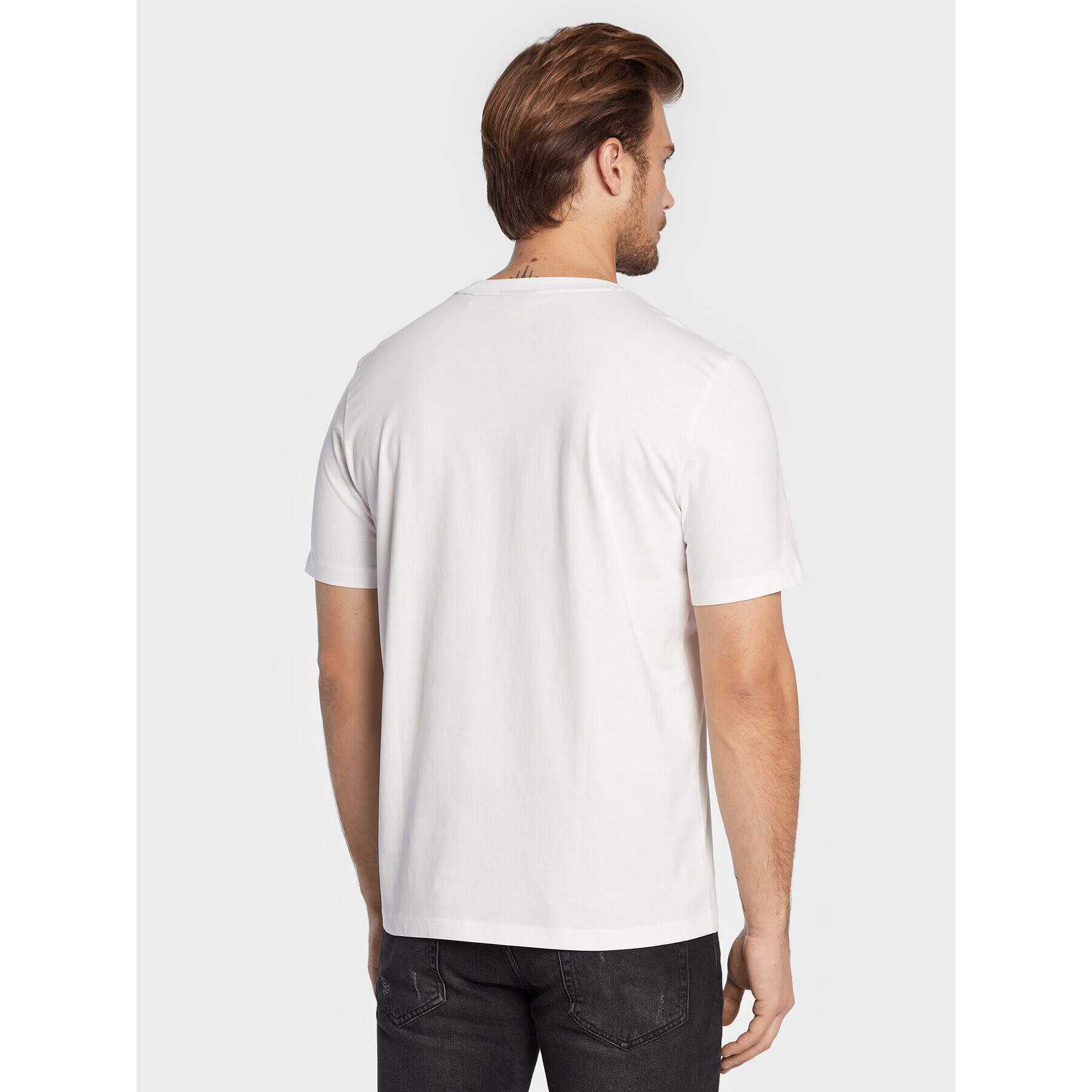 Hugo T-Shirt Dumex 50475330 Bílá Regular Fit - Pepit.cz