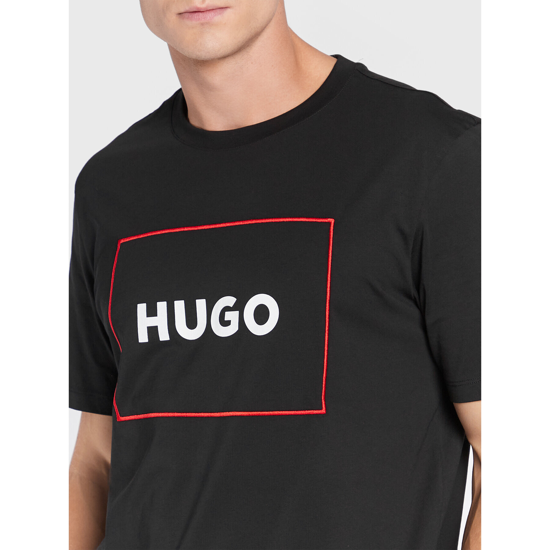 Hugo T-Shirt Dumex 50475330 Černá Regular Fit - Pepit.cz