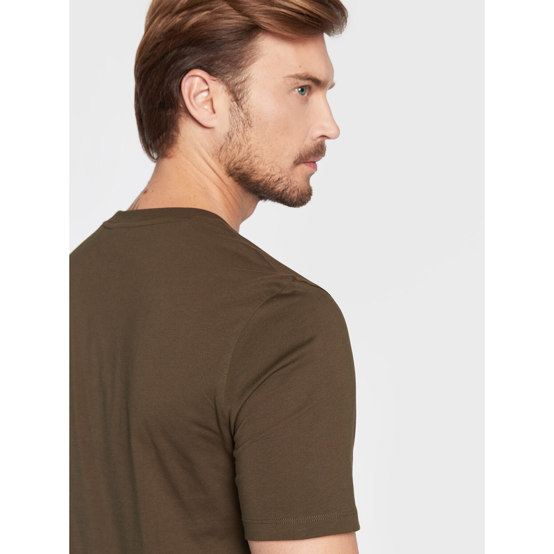 Hugo T-Shirt Dumex 50475330 Zelená Regular Fit - Pepit.cz