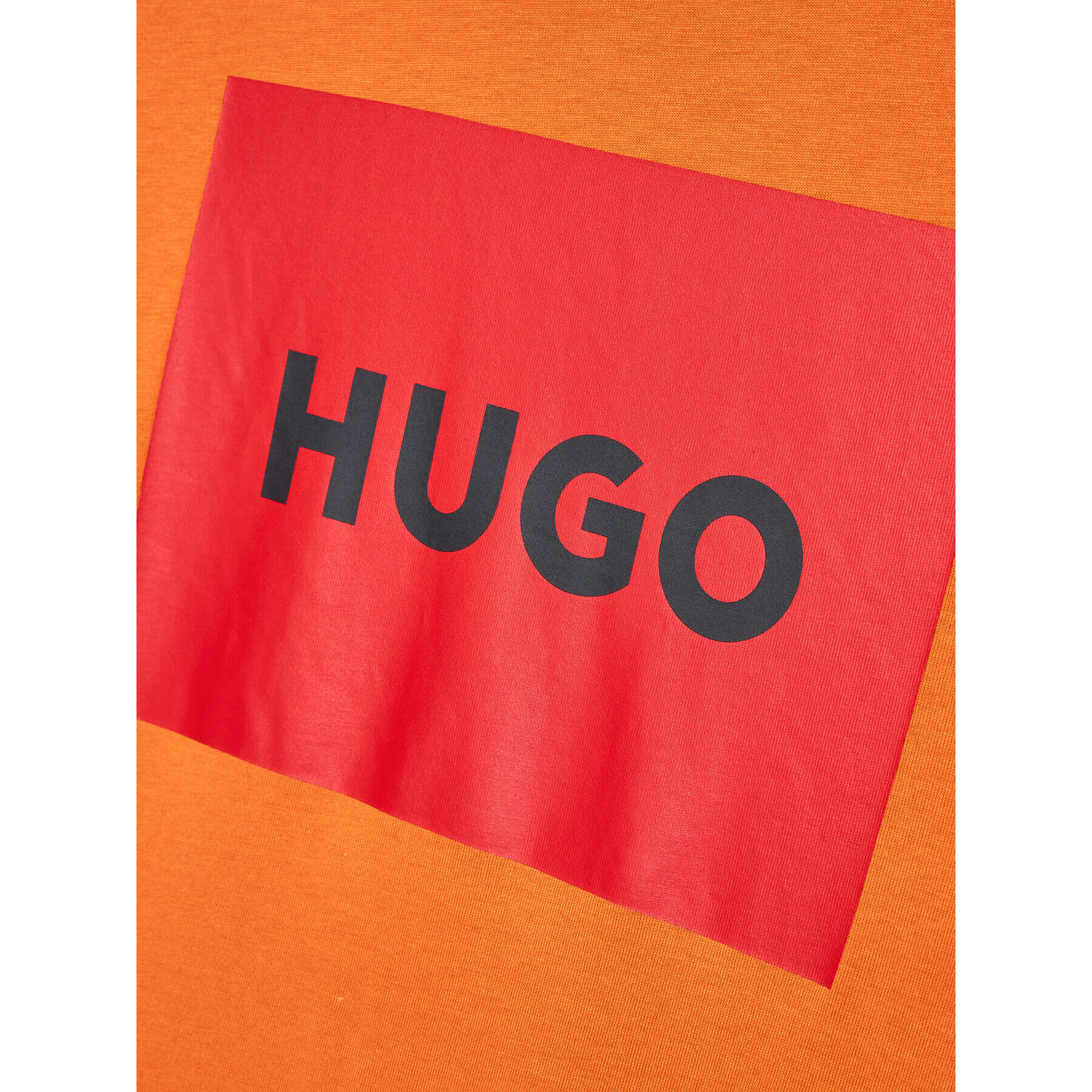 Hugo T-Shirt G25103 D Oranžová Regular Fit - Pepit.cz