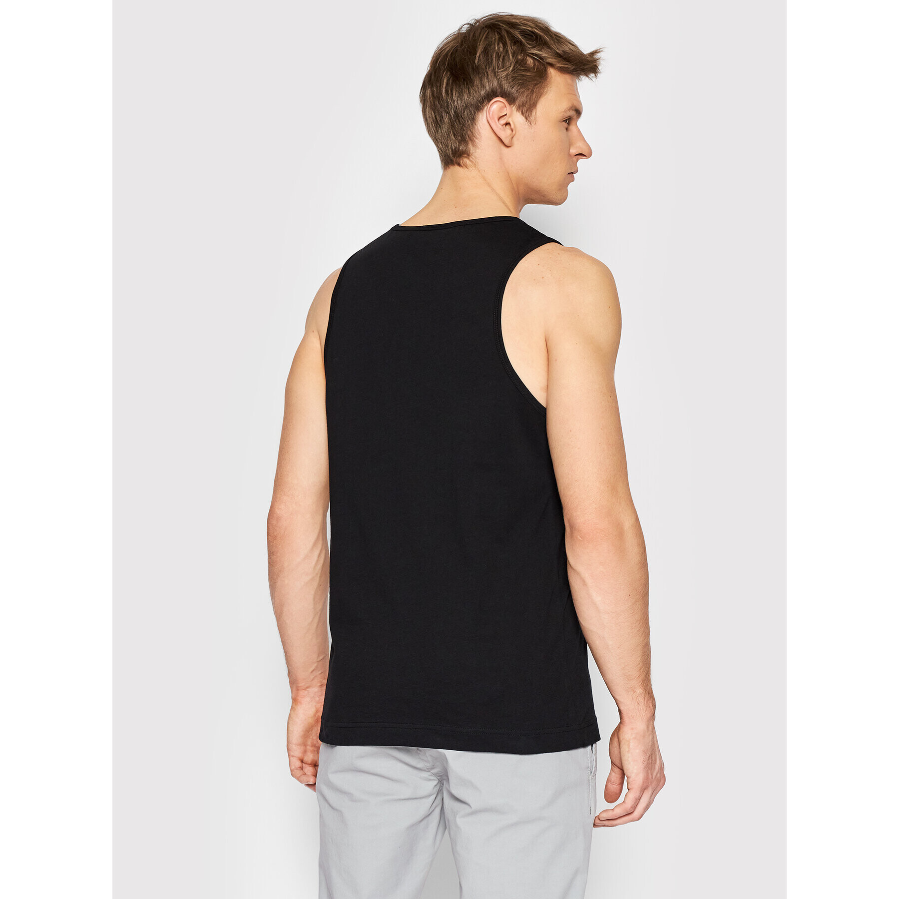 Hugo Tank top Bay Boy 50469414 Černá Regular Fit - Pepit.cz