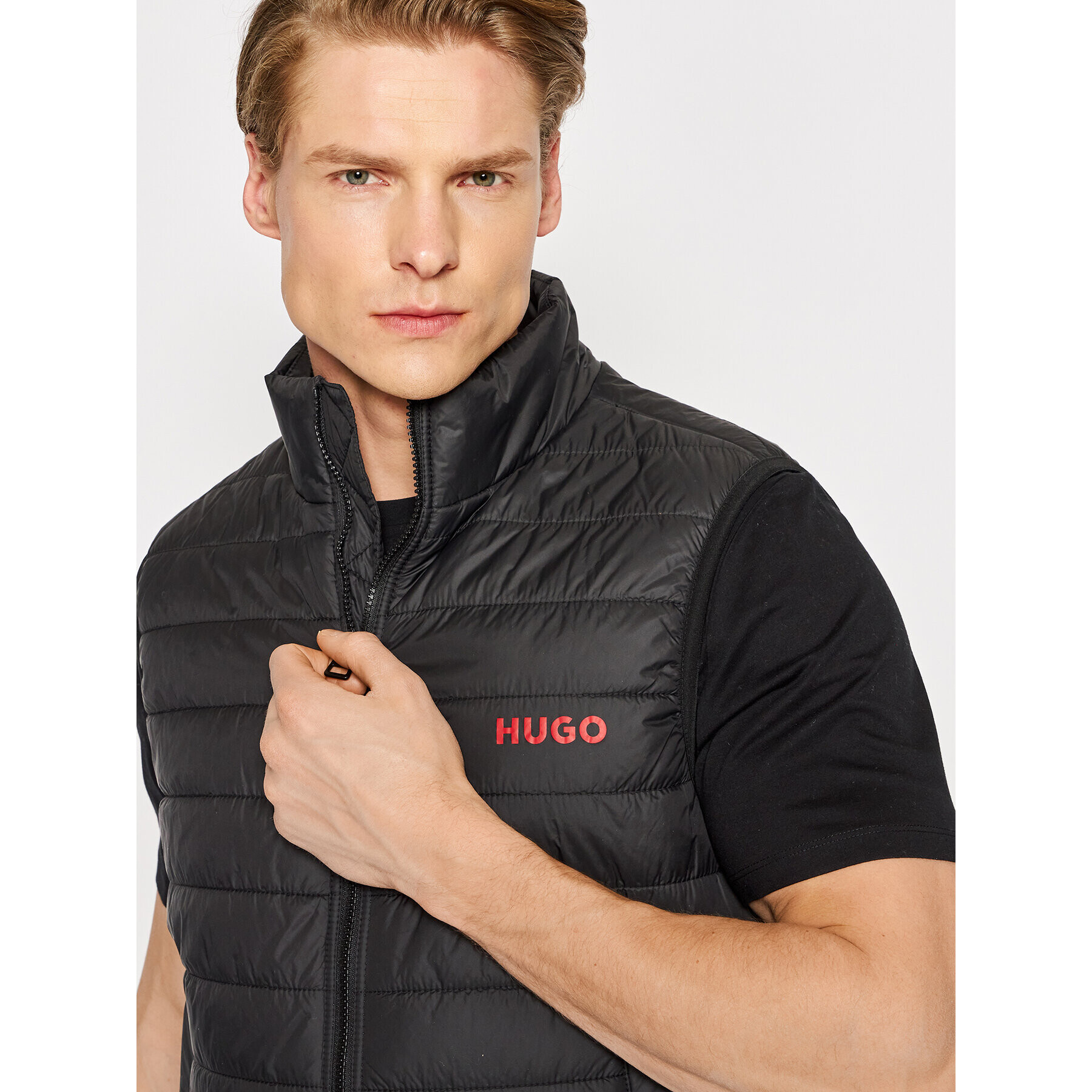 Hugo Vesta Bentino 50468742 Černá Regular Fit - Pepit.cz