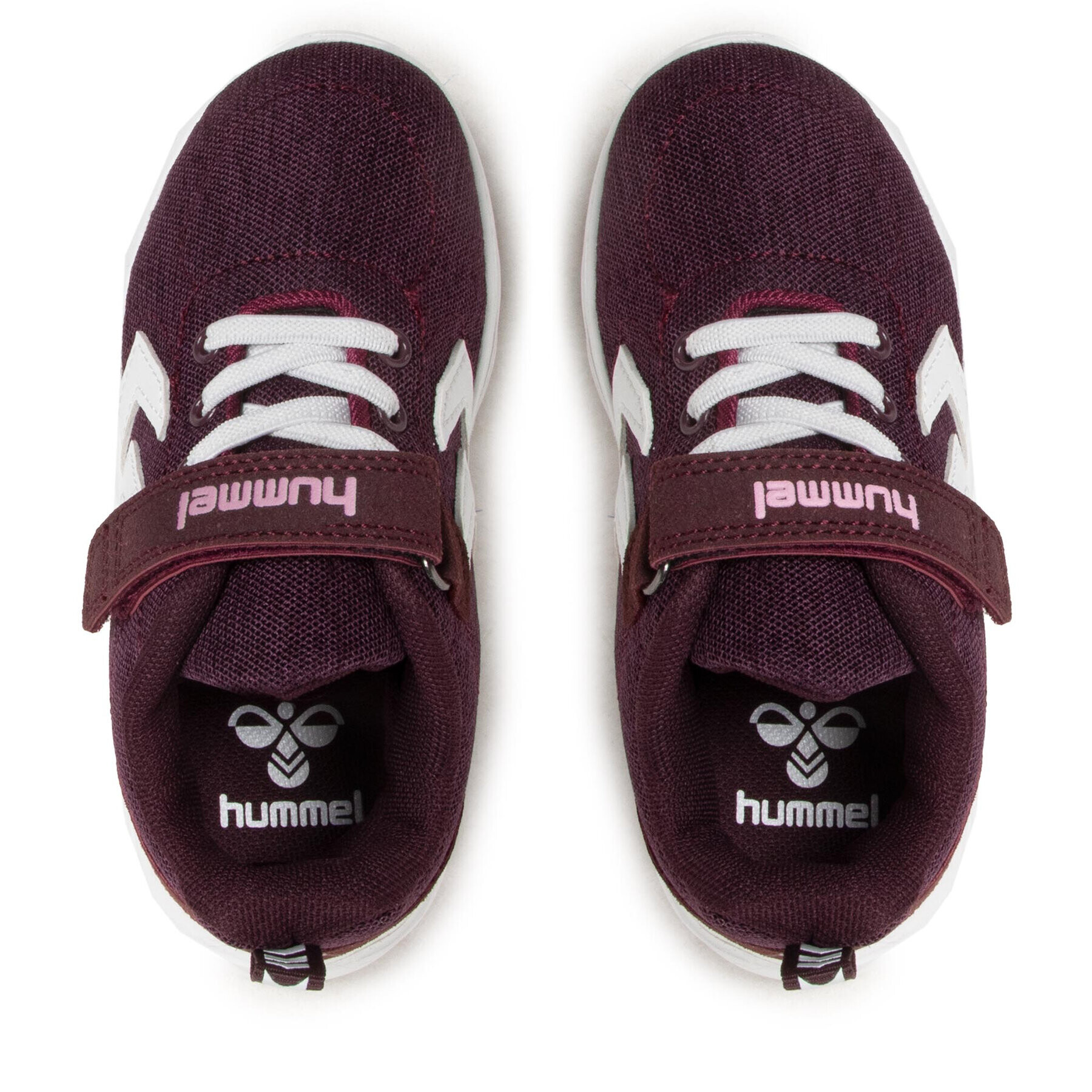 Hummel Sneakersy Pace Jr 212381-8016 Bordó - Pepit.cz