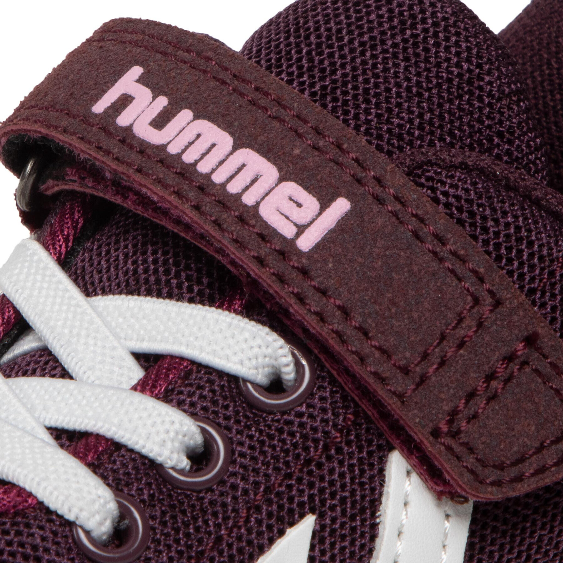 Hummel Sneakersy Pace Jr 212381-8016 Bordó - Pepit.cz