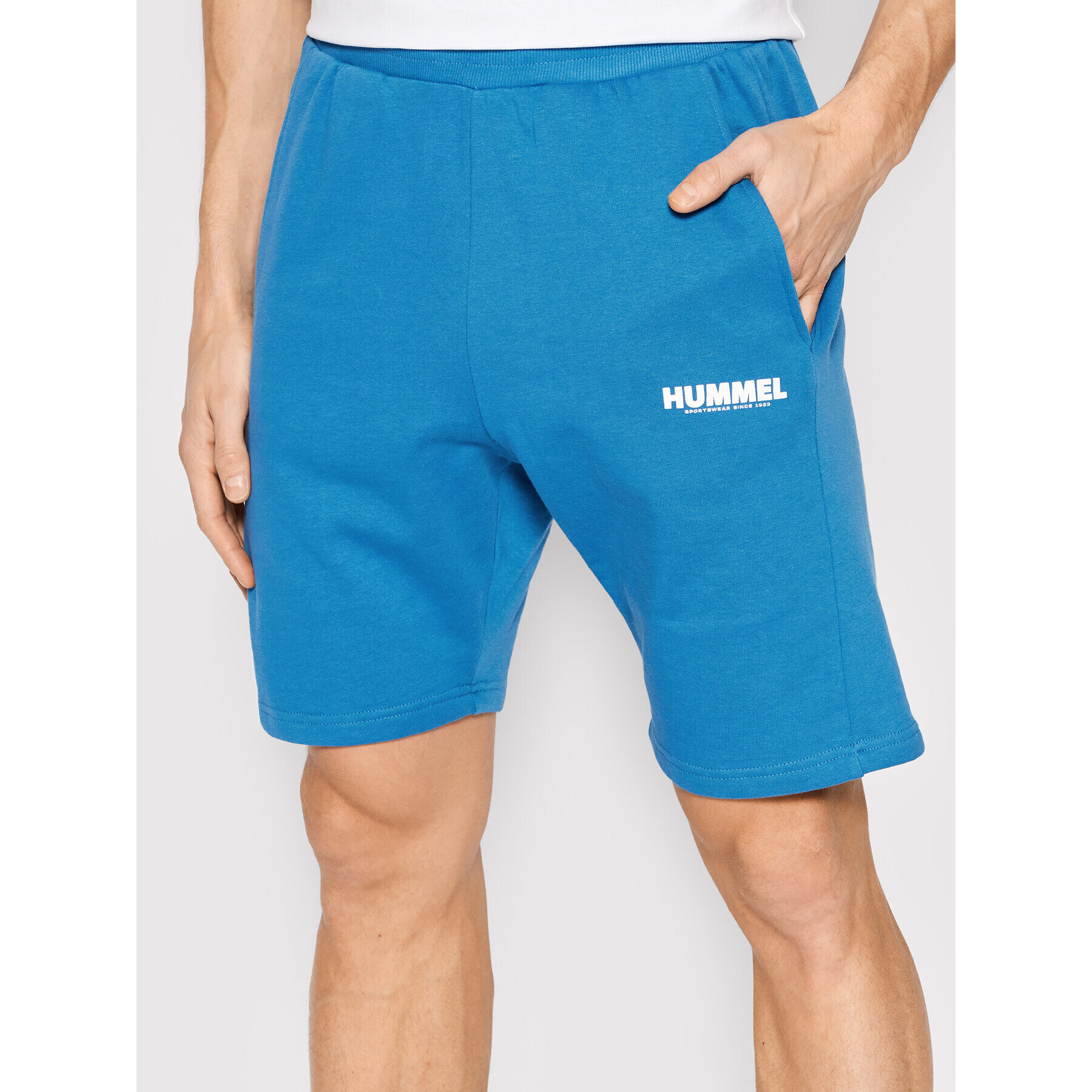 Hummel Sportovní kraťasy Legacy 212568 Modrá Regular Fit - Pepit.cz