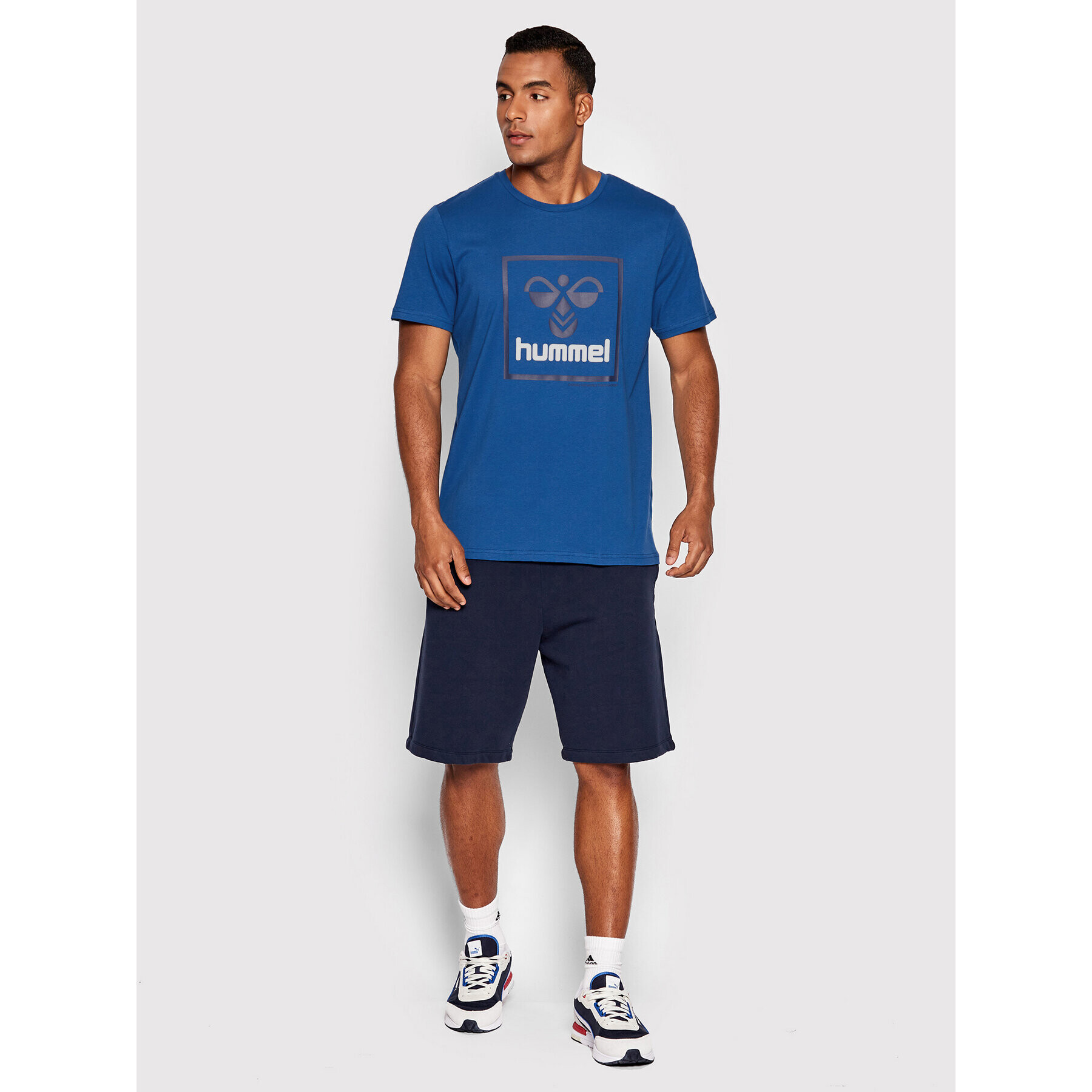 Hummel T-Shirt 2.0 214331 Modrá Regular Fit - Pepit.cz