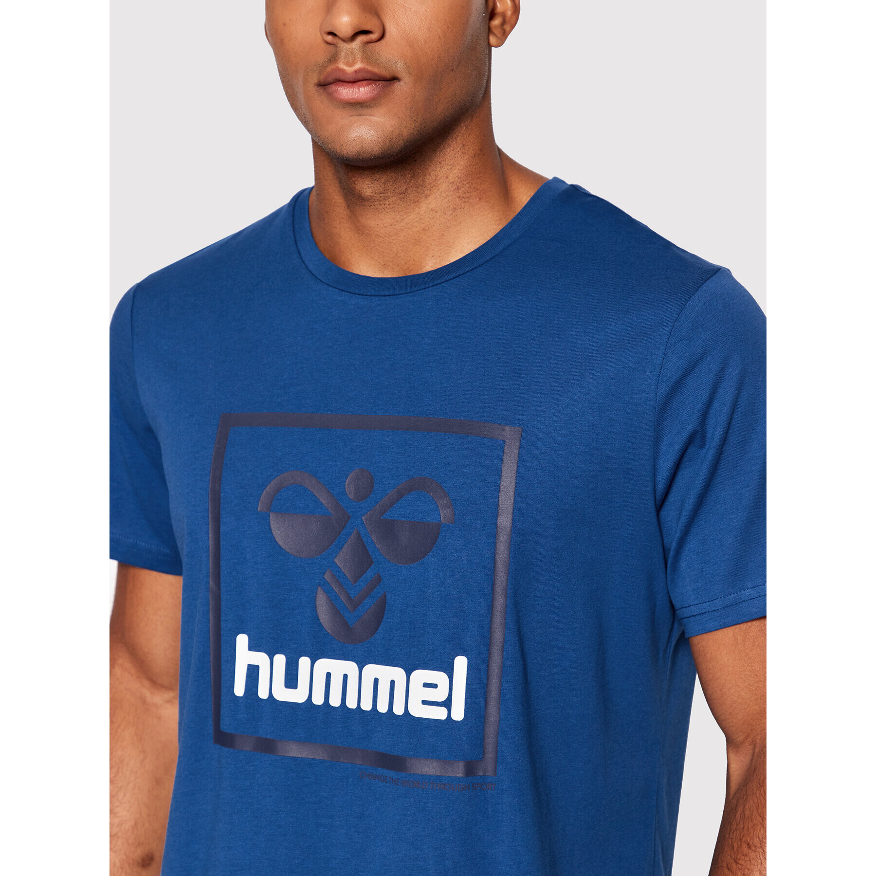 Hummel T-Shirt 2.0 214331 Modrá Regular Fit - Pepit.cz