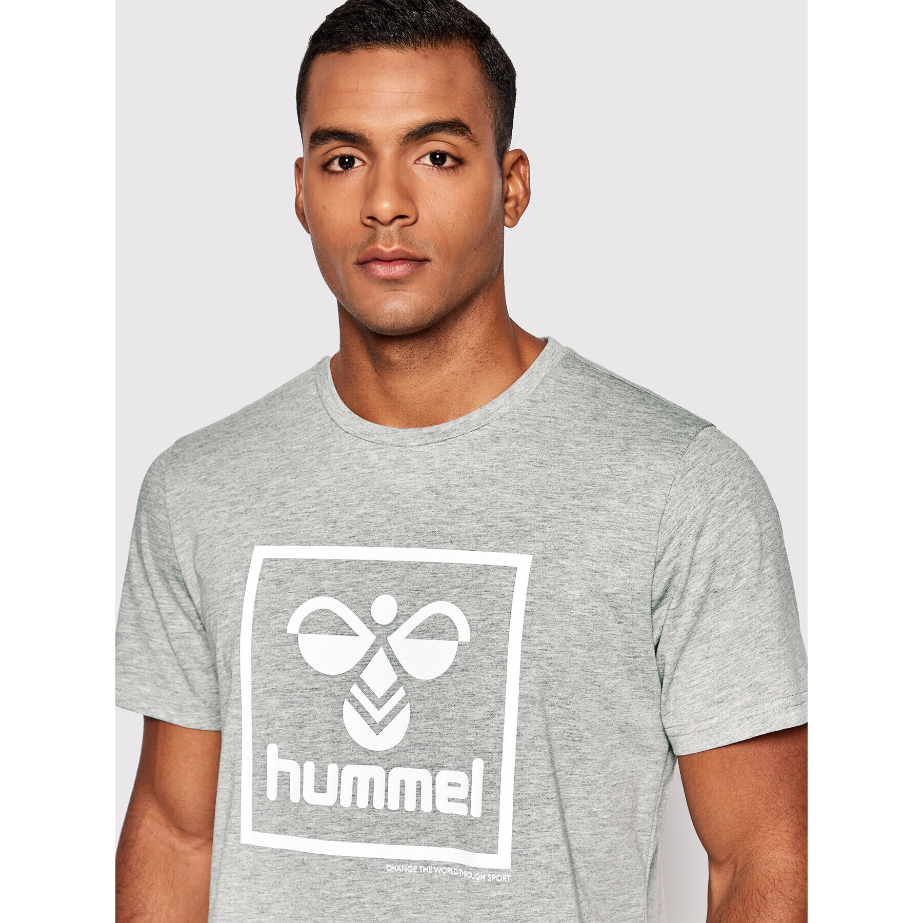 Hummel T-Shirt 2.0 214331 Šedá Regular Fit - Pepit.cz