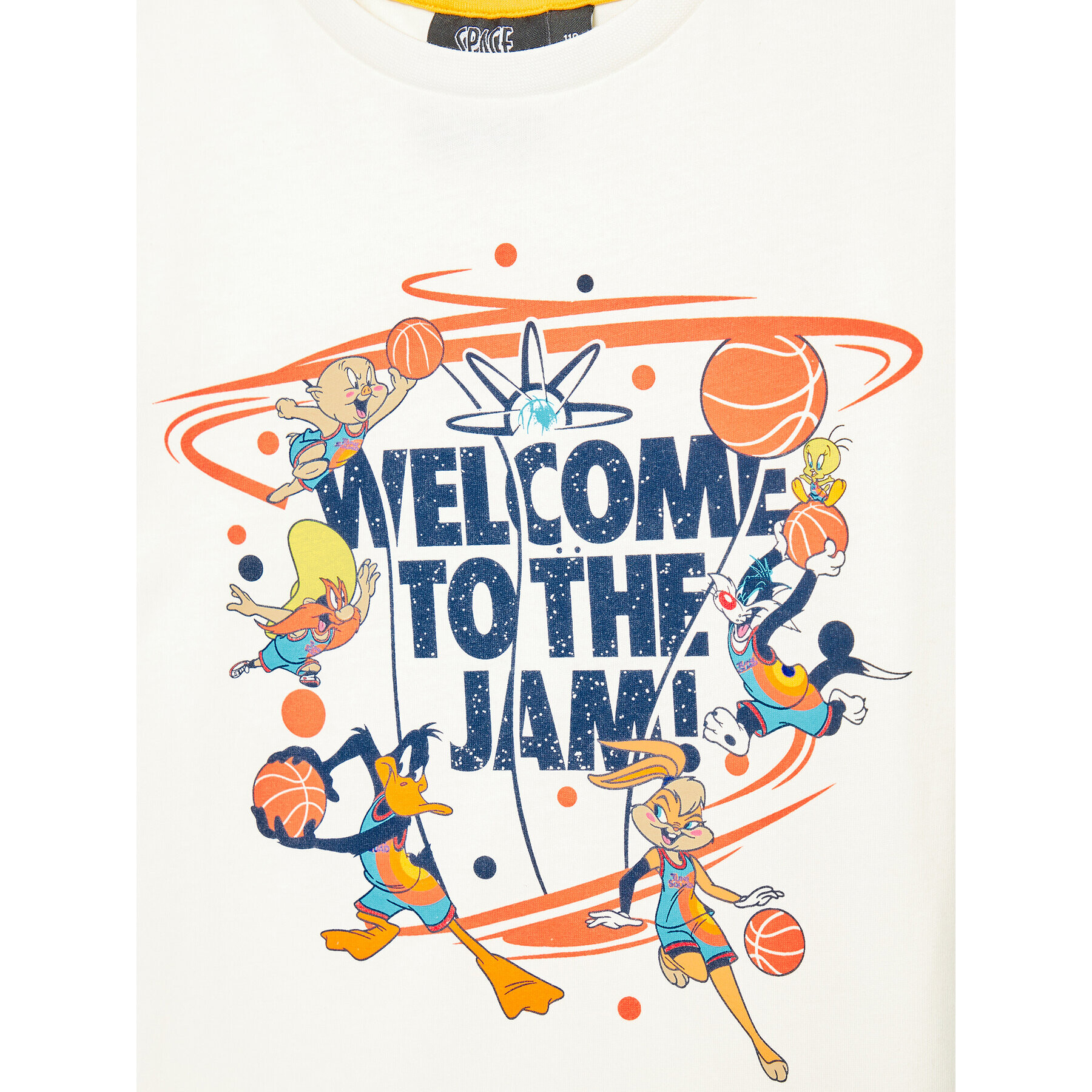 Hummel T-Shirt SPACE JAM Tres 215864 Bílá Regular Fit - Pepit.cz