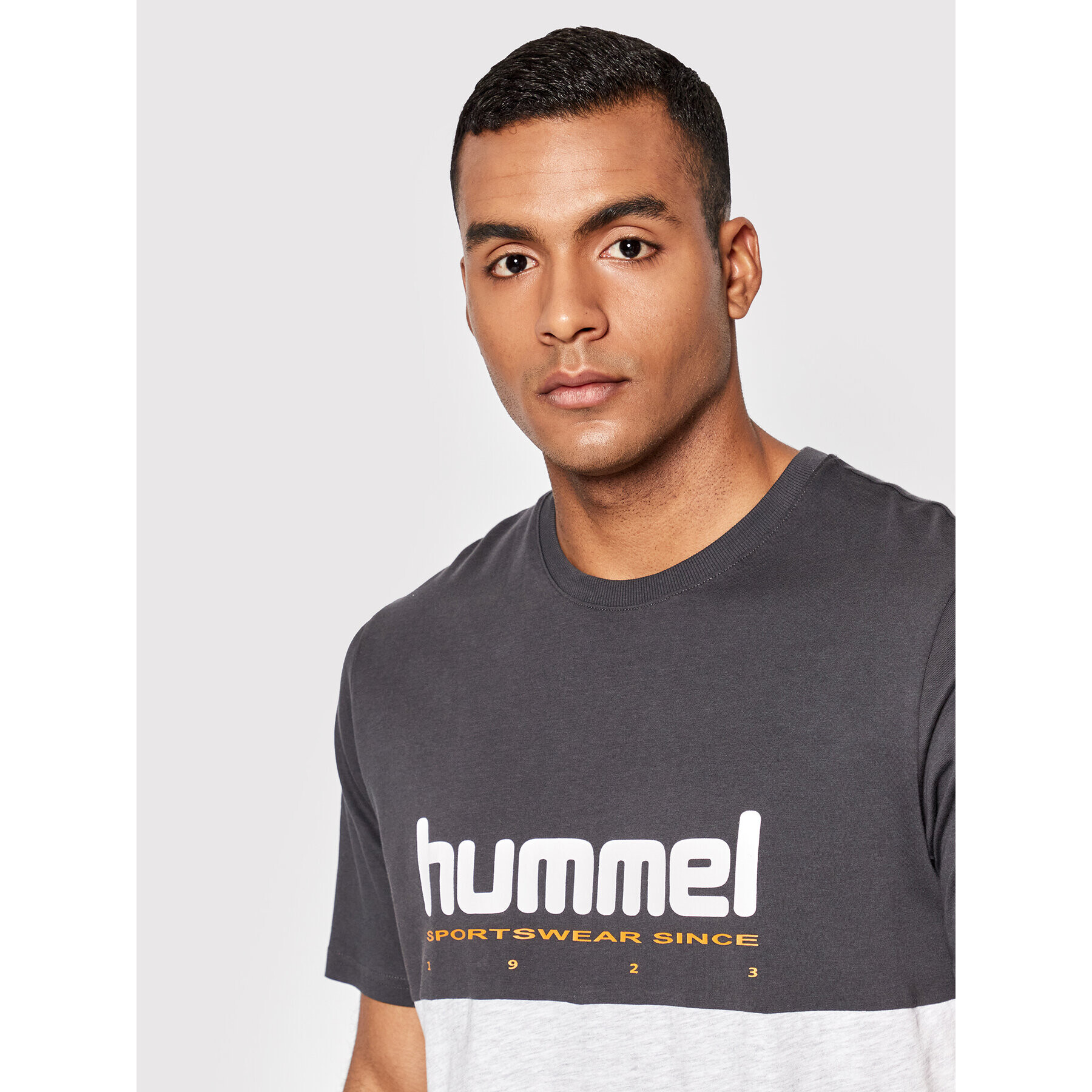 Hummel T-Shirt Unisex Legacy Manfred 213716 Šedá Regular Fit - Pepit.cz