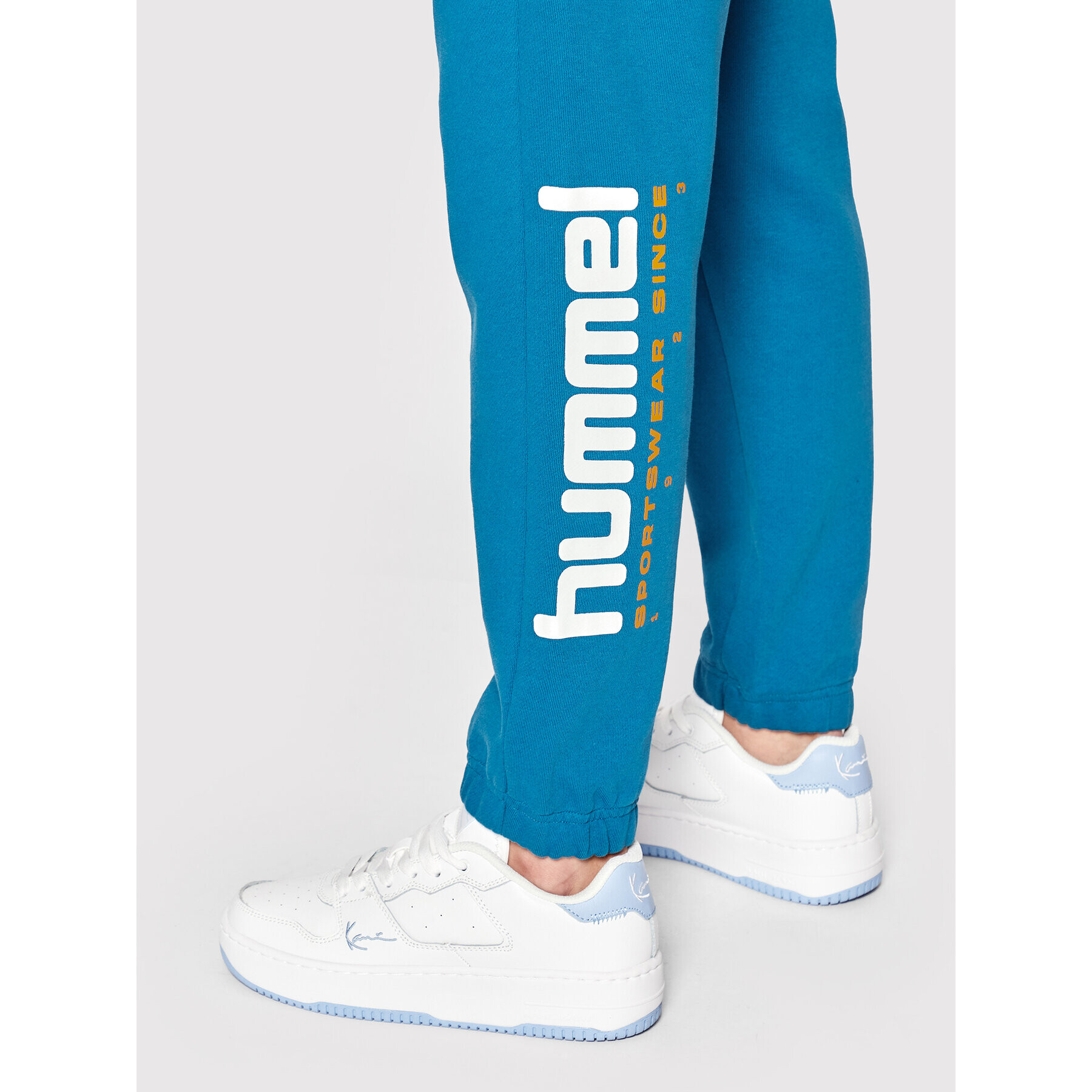 Hummel Teplákové kalhoty Unisex Manfred 213725 Modrá Regular Fit - Pepit.cz