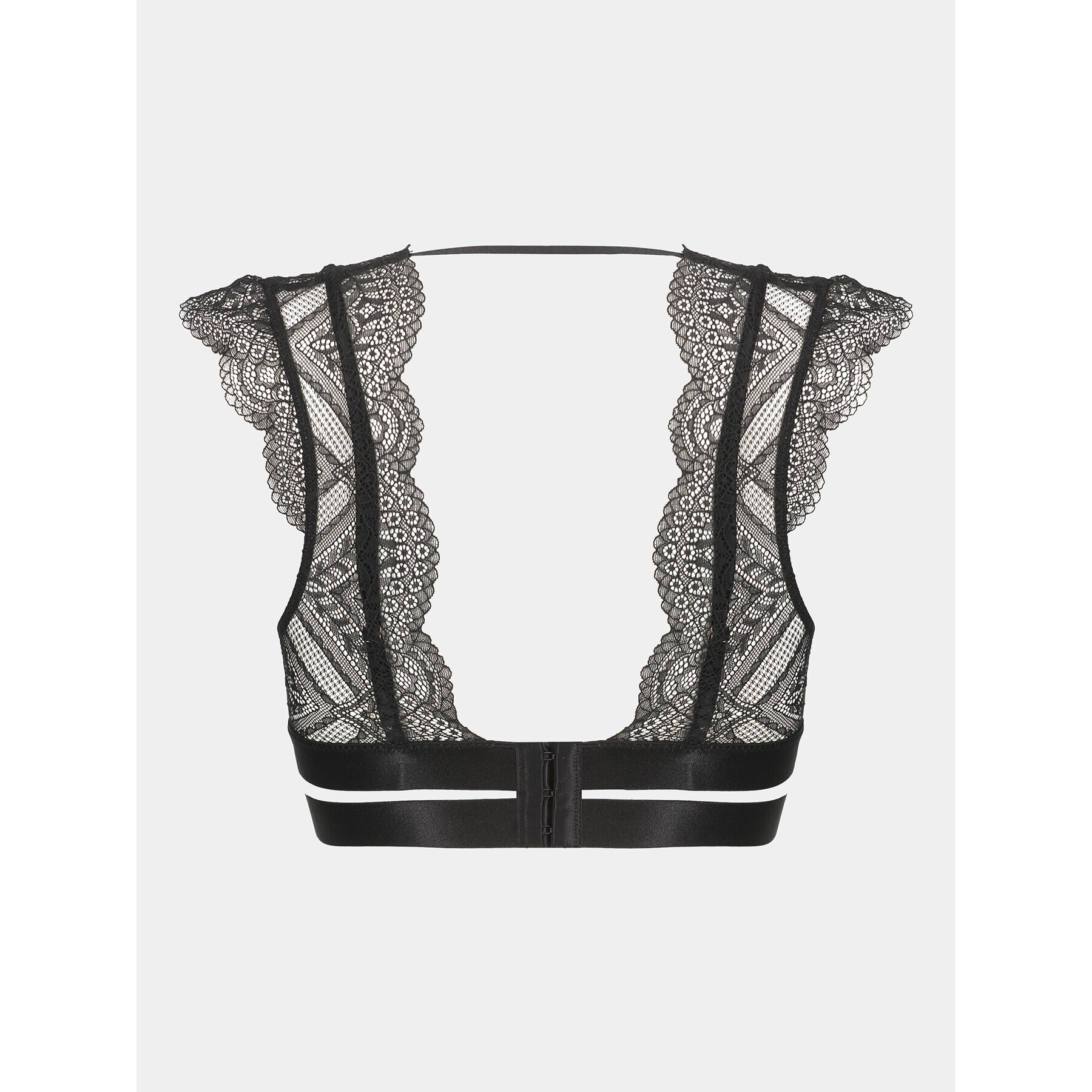 Hunkemöller Podprsenka Bralette Cheyenna Bralette 200777 Černá - Pepit.cz