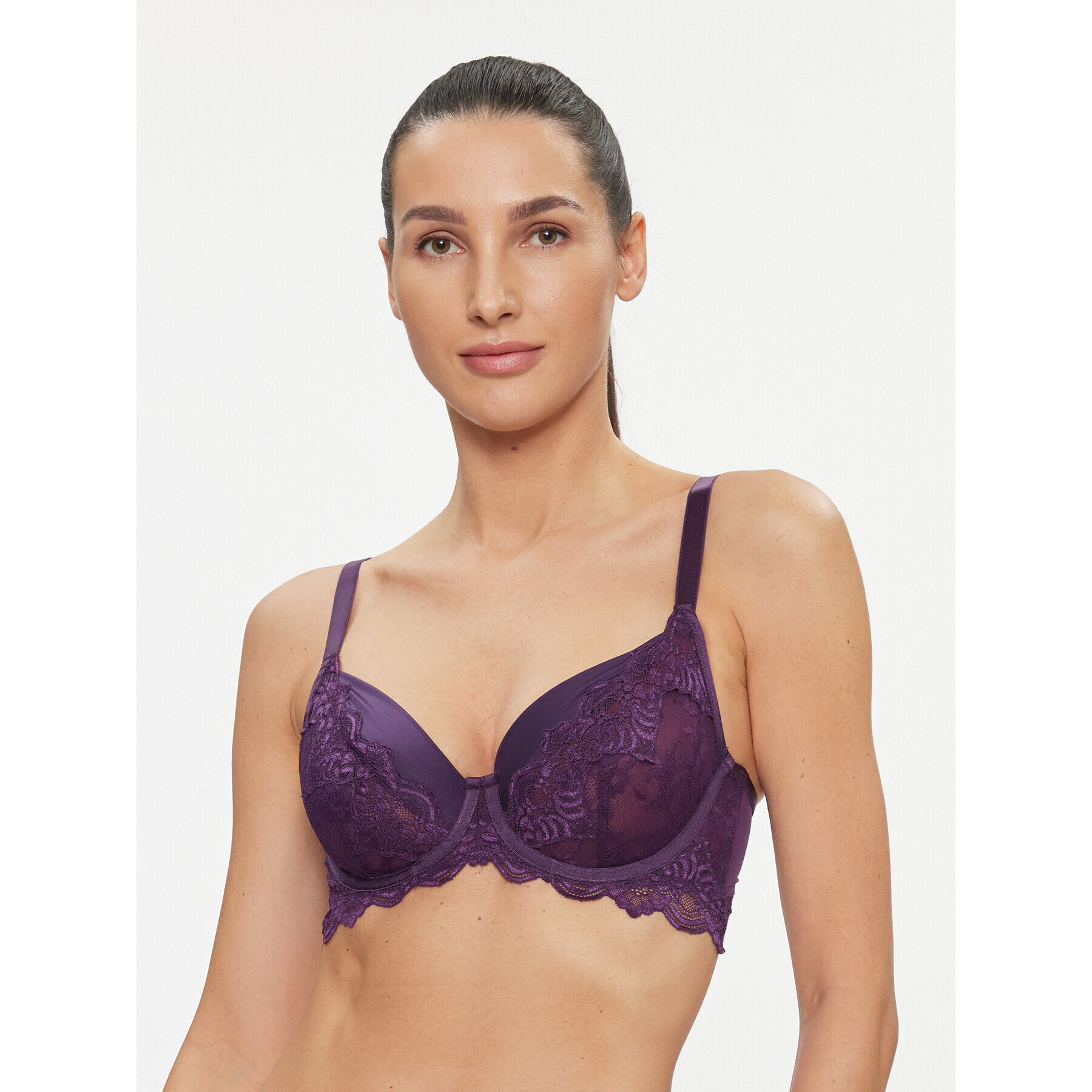 Hunkemöller Podprsenka Bralette Sienna Uf 200091 Fialová - Pepit.cz