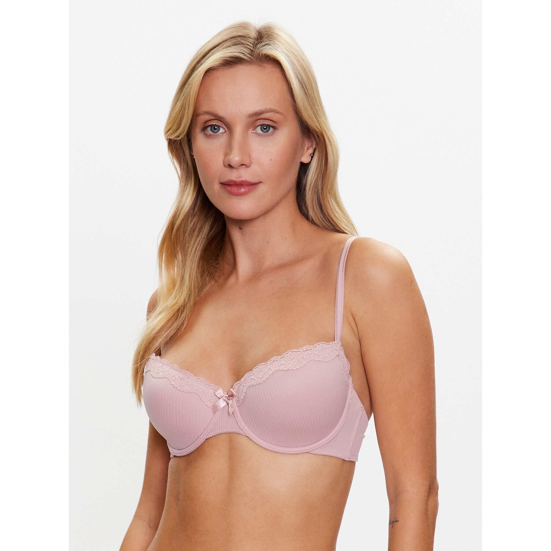 Hunkemöller Podprsenka Push-up Lola 201227 Růžová - Pepit.cz