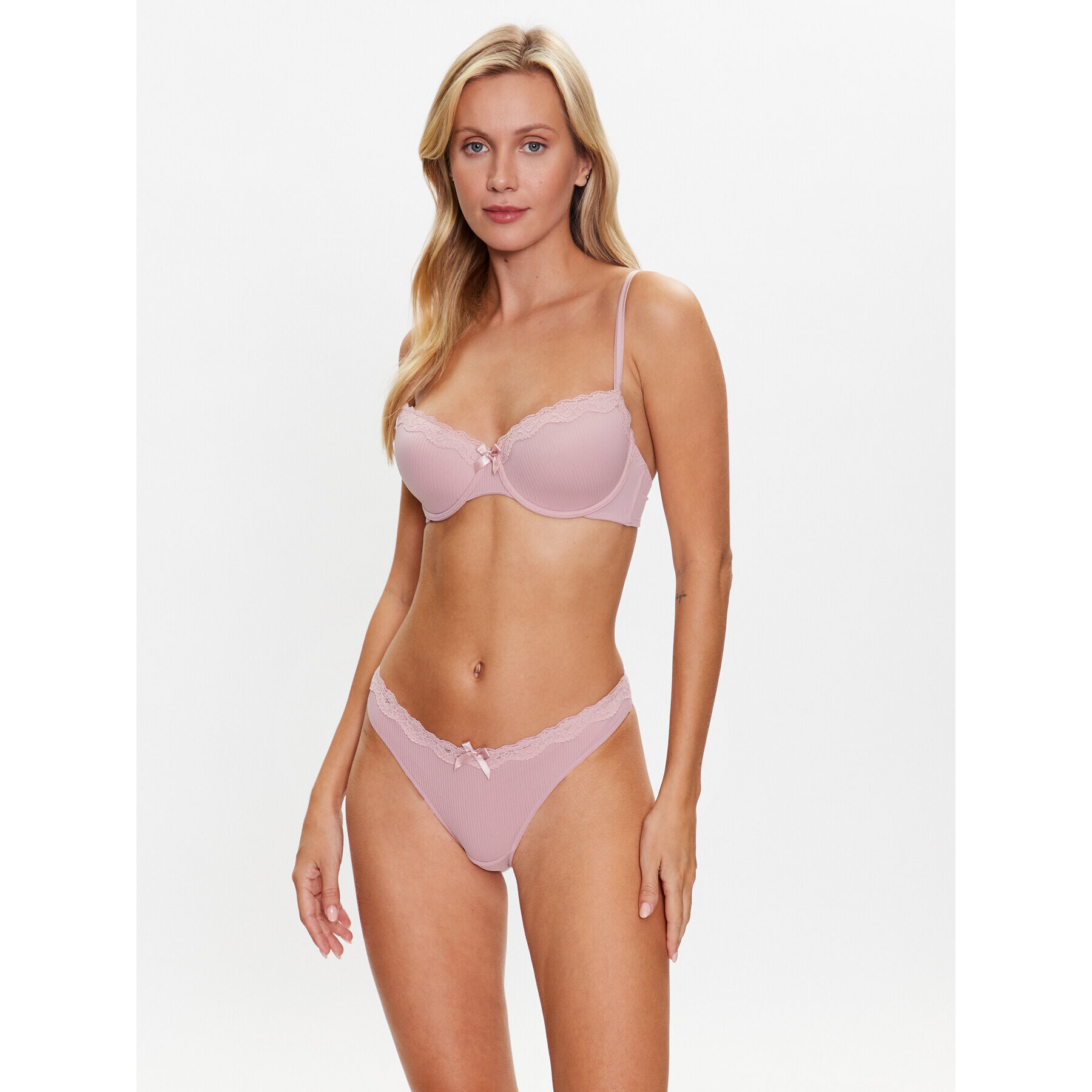 Hunkemöller Podprsenka Push-up Lola 201227 Růžová - Pepit.cz