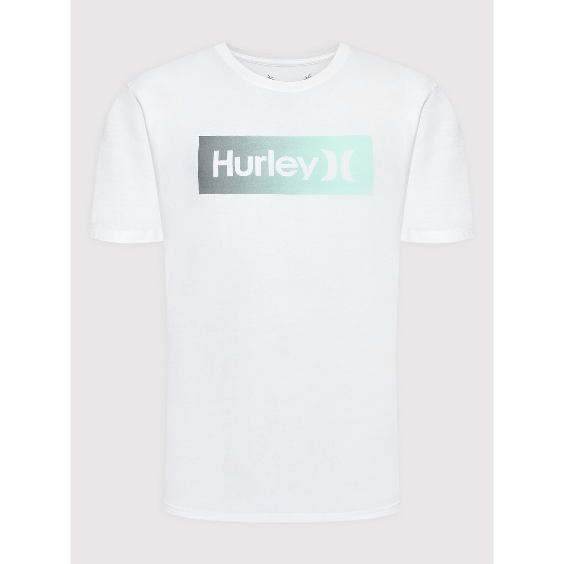 Hurley T-Shirt Evd Oao Boxed Gradient DB3252 Bílá Regular Fit - Pepit.cz