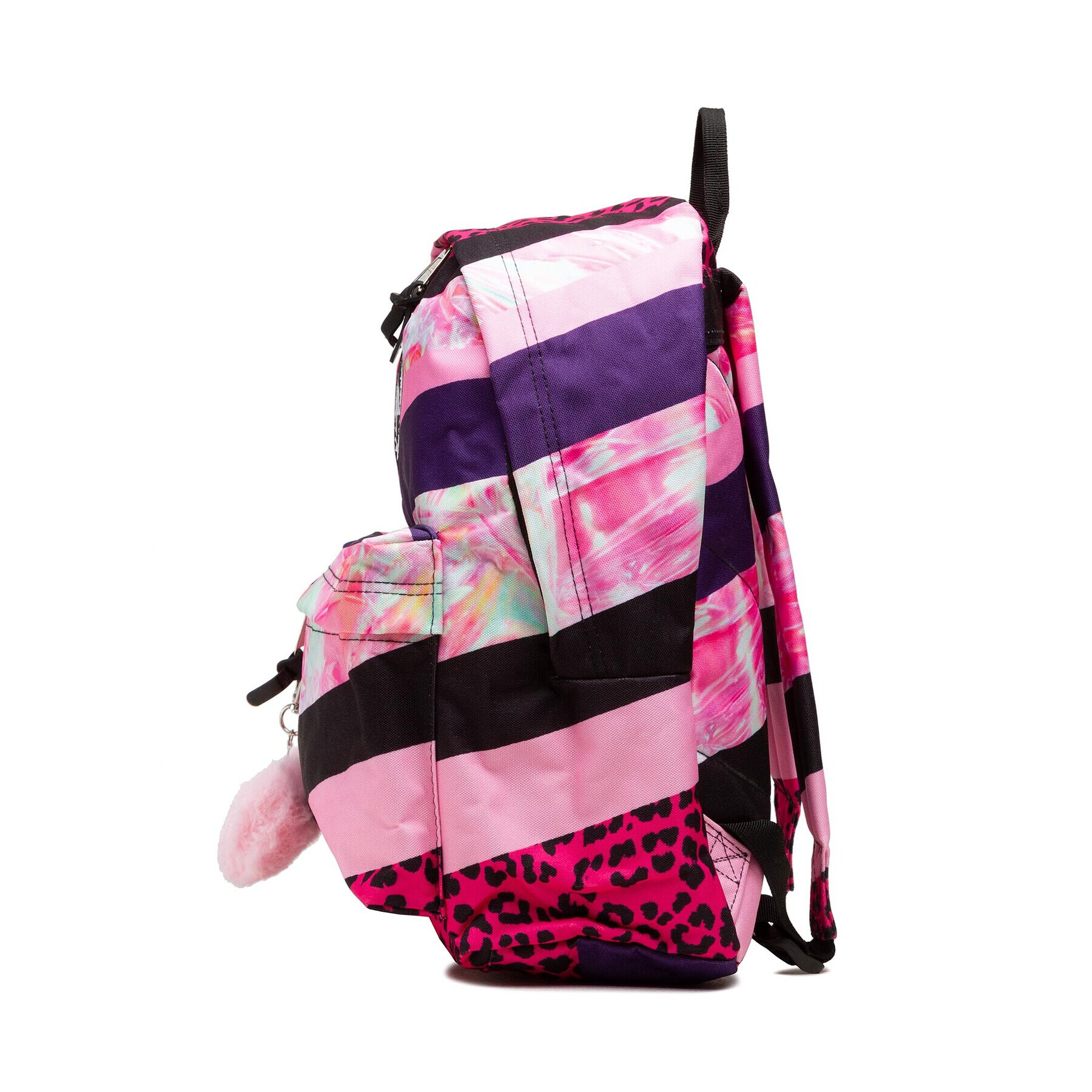 HYPE Batoh Dark Pink Stripe Crest Backpack YVLR-653 Růžová - Pepit.cz