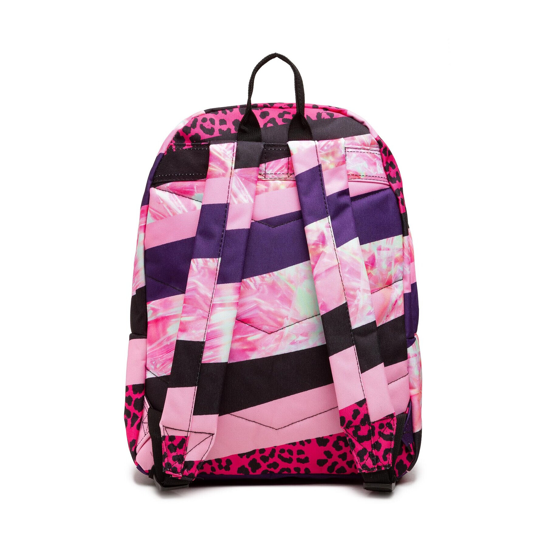 HYPE Batoh Dark Pink Stripe Crest Backpack YVLR-653 Růžová - Pepit.cz