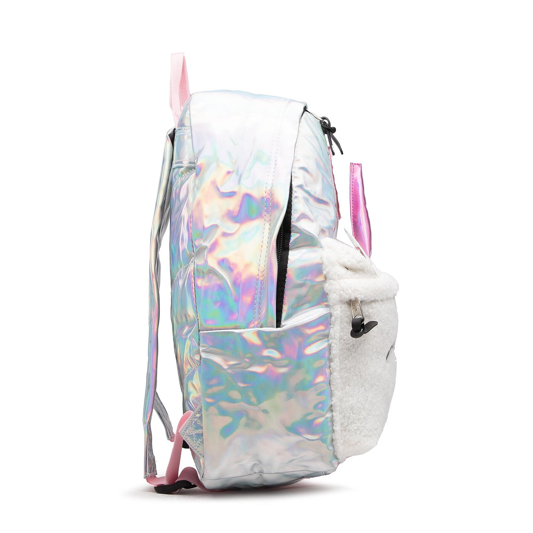 HYPE Batoh Holographic Unicorn Crest Backpack YVLR-644 Stříbrná - Pepit.cz