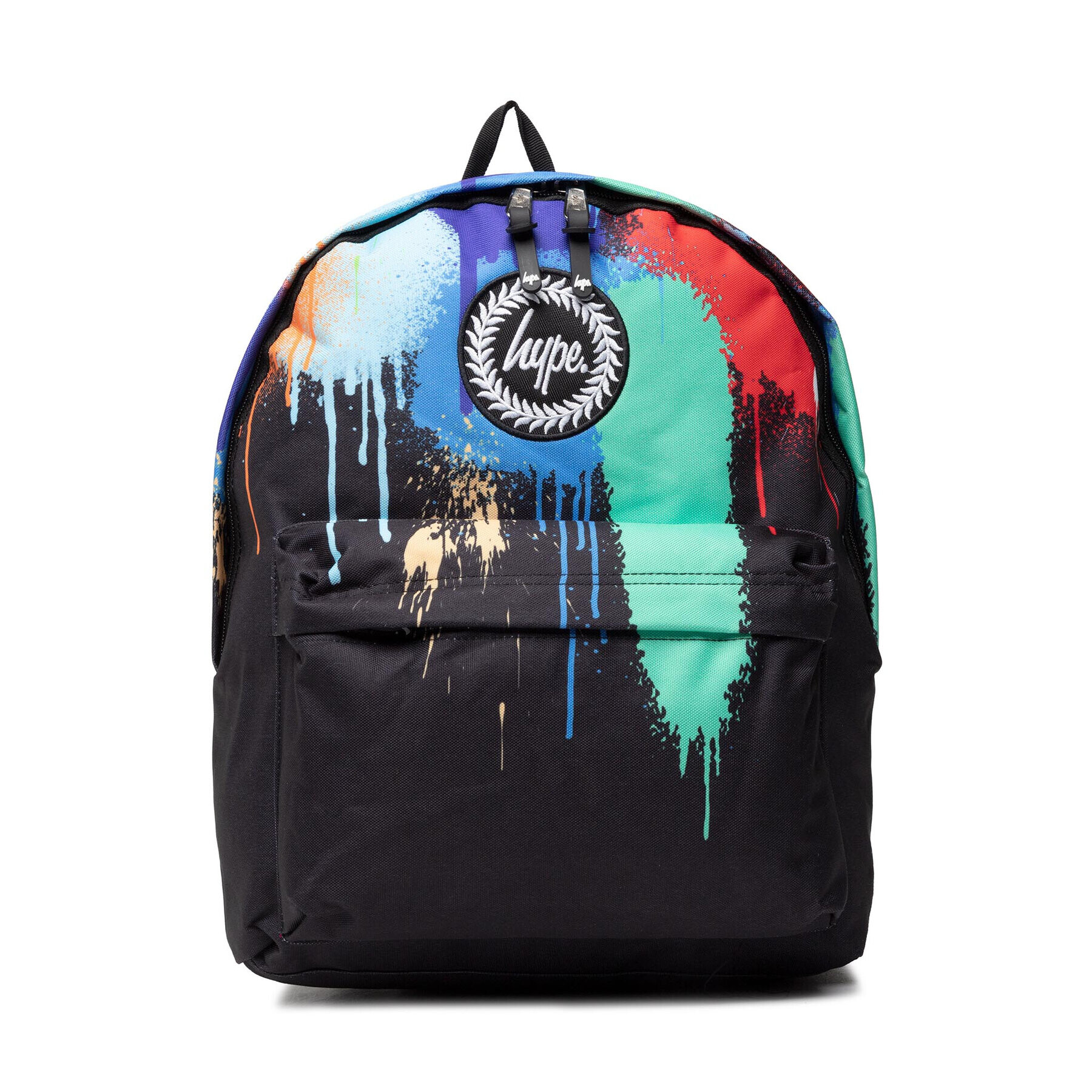 HYPE Batoh Multi Coloured Graffiti Drip Backpack TWLG-699 Černá - Pepit.cz