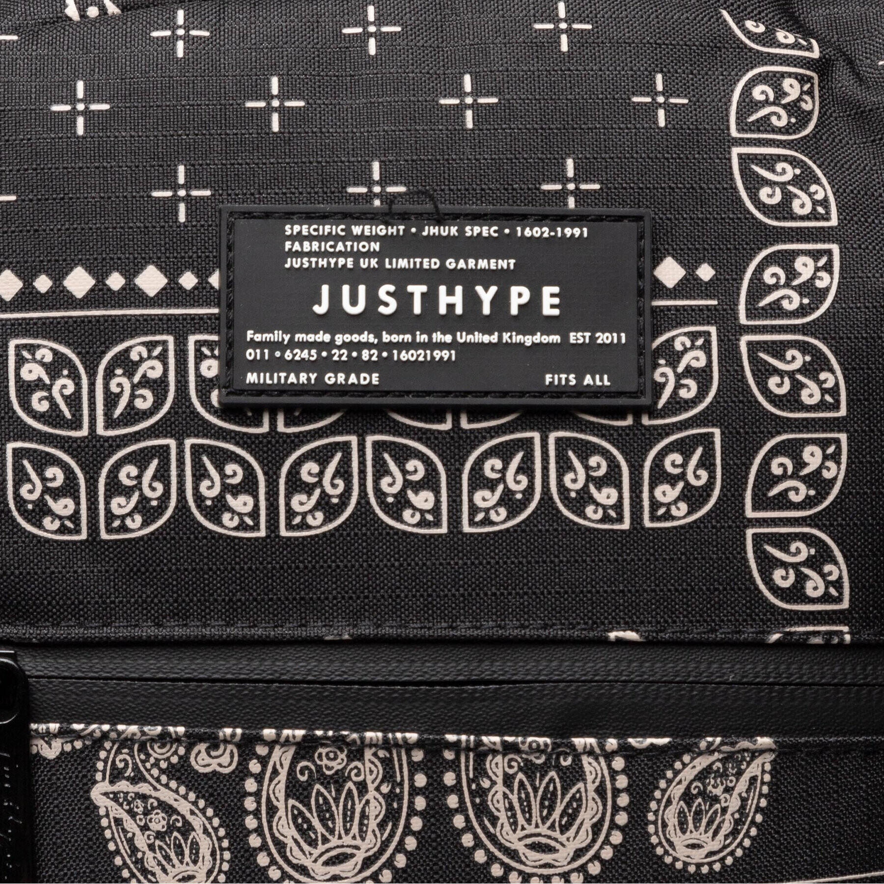 HYPE Batoh Patch Maxi Backapack ZVLR-651 Černá - Pepit.cz