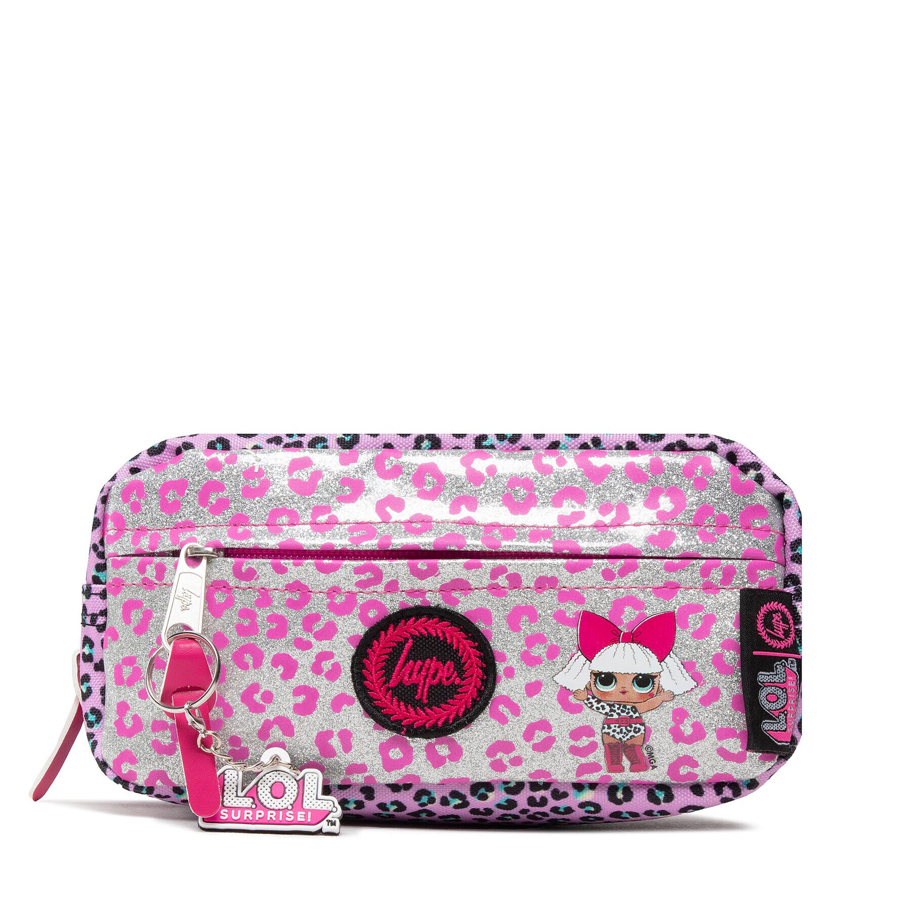 HYPE Penál . X L.O.L. Lol Leopard Diva Pencilcase LOLDHY-012 Růžová - Pepit.cz