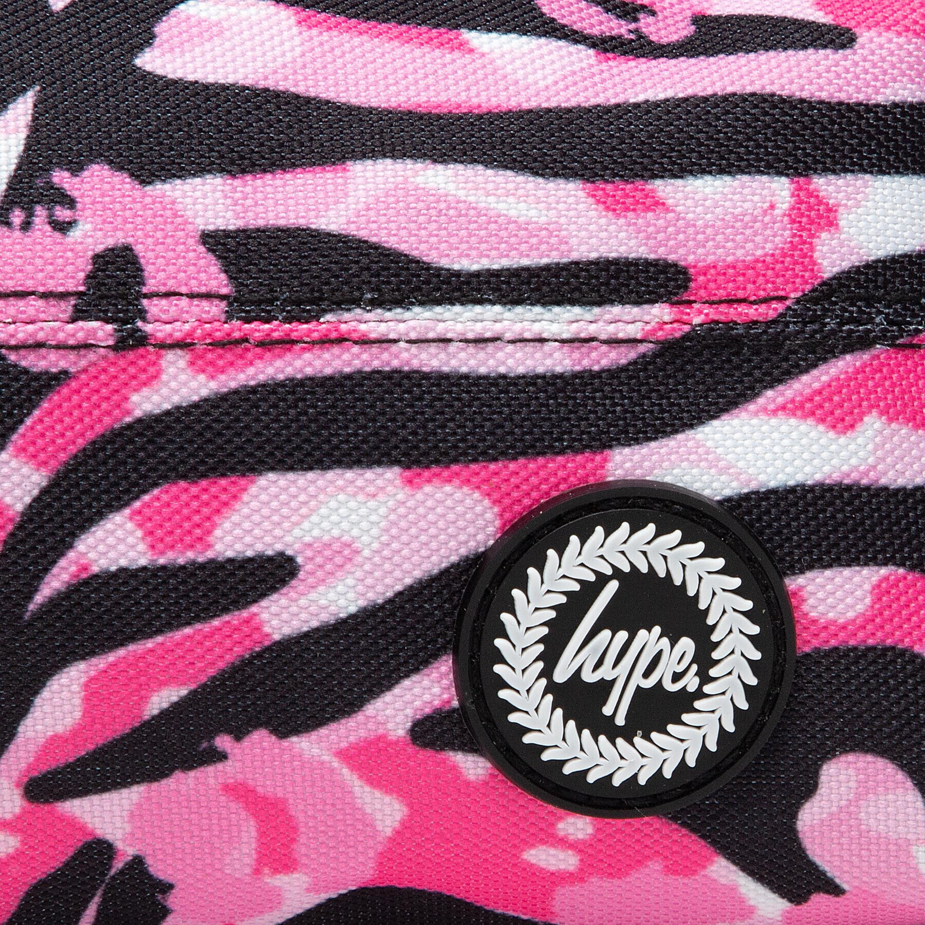 HYPE Penál Zebra Animal Pencil Case TWLG-880 Růžová - Pepit.cz