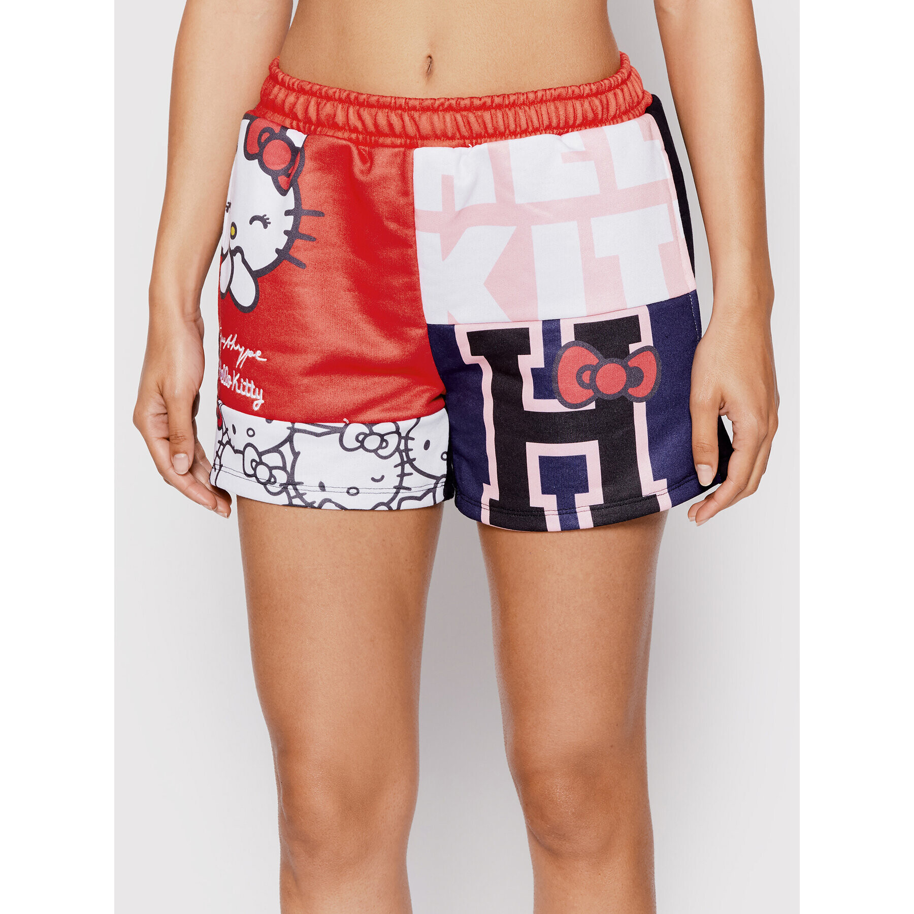 HYPE Sportovní kraťasy HELLO KITTY TWAO-2084 Barevná Regular Fit - Pepit.cz